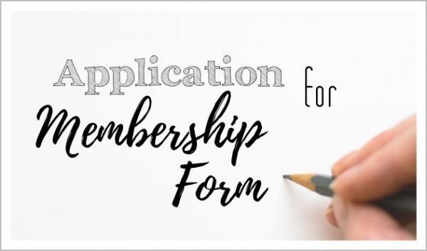 application membership form e