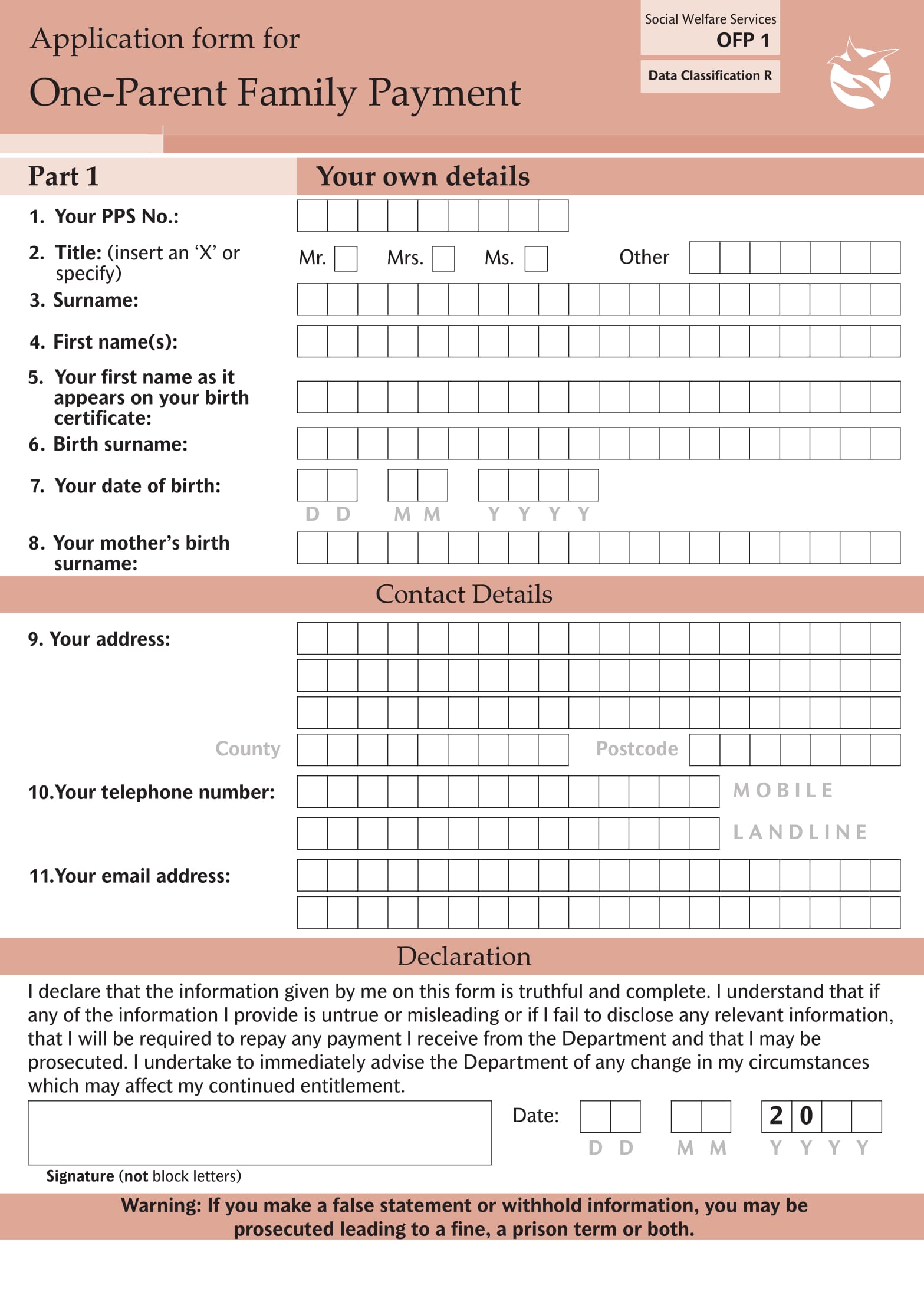 FREE 11+ Payment Application Forms in PDF | Ms Word | Excel
