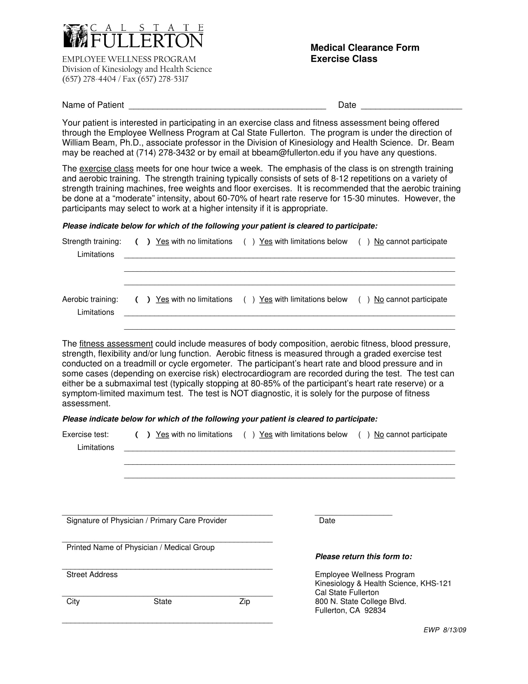 FREE 30+ Medical Clearance Form Samples in PDF MS Word