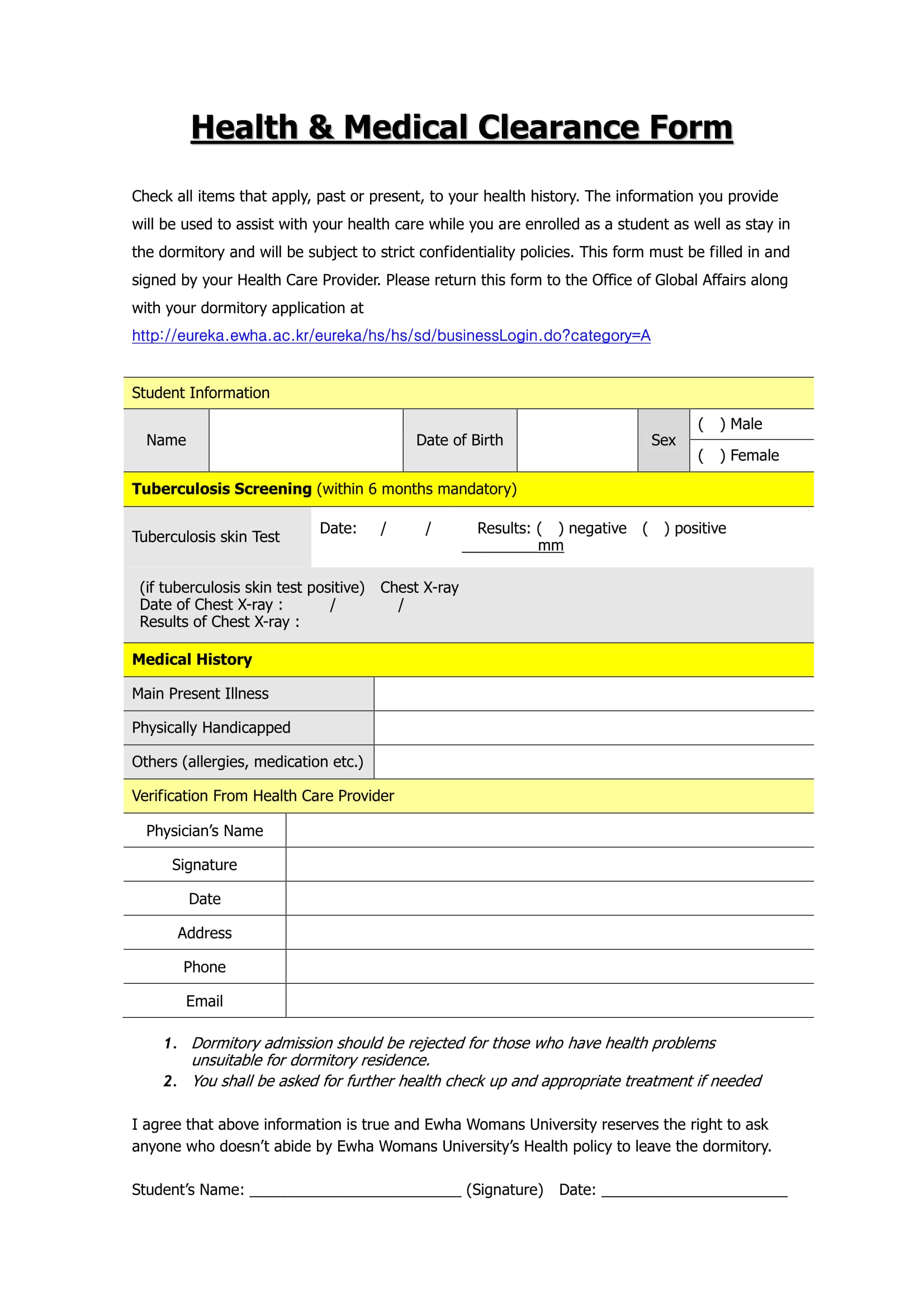 Tb Test Template