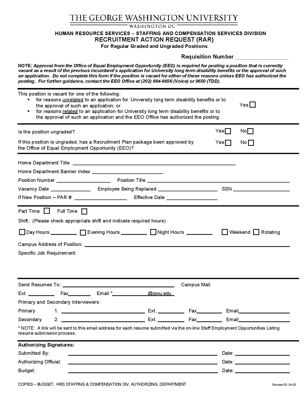 recruitment action request form page 001