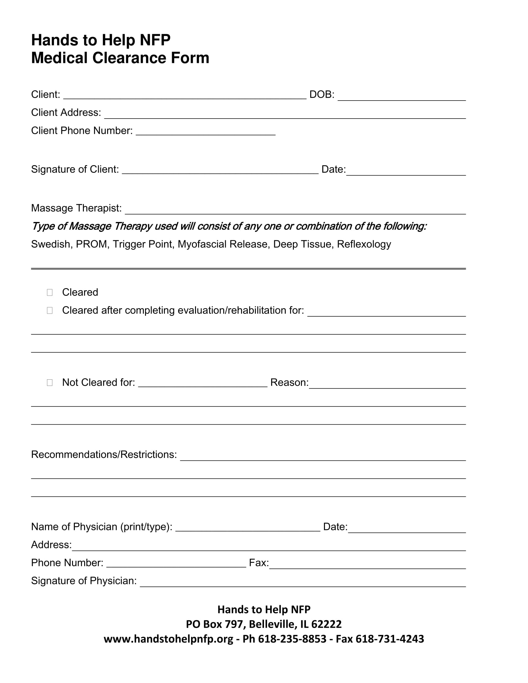 FREE 33+ Medical Clearance Form, Samples, PDF, Word, Google Docs