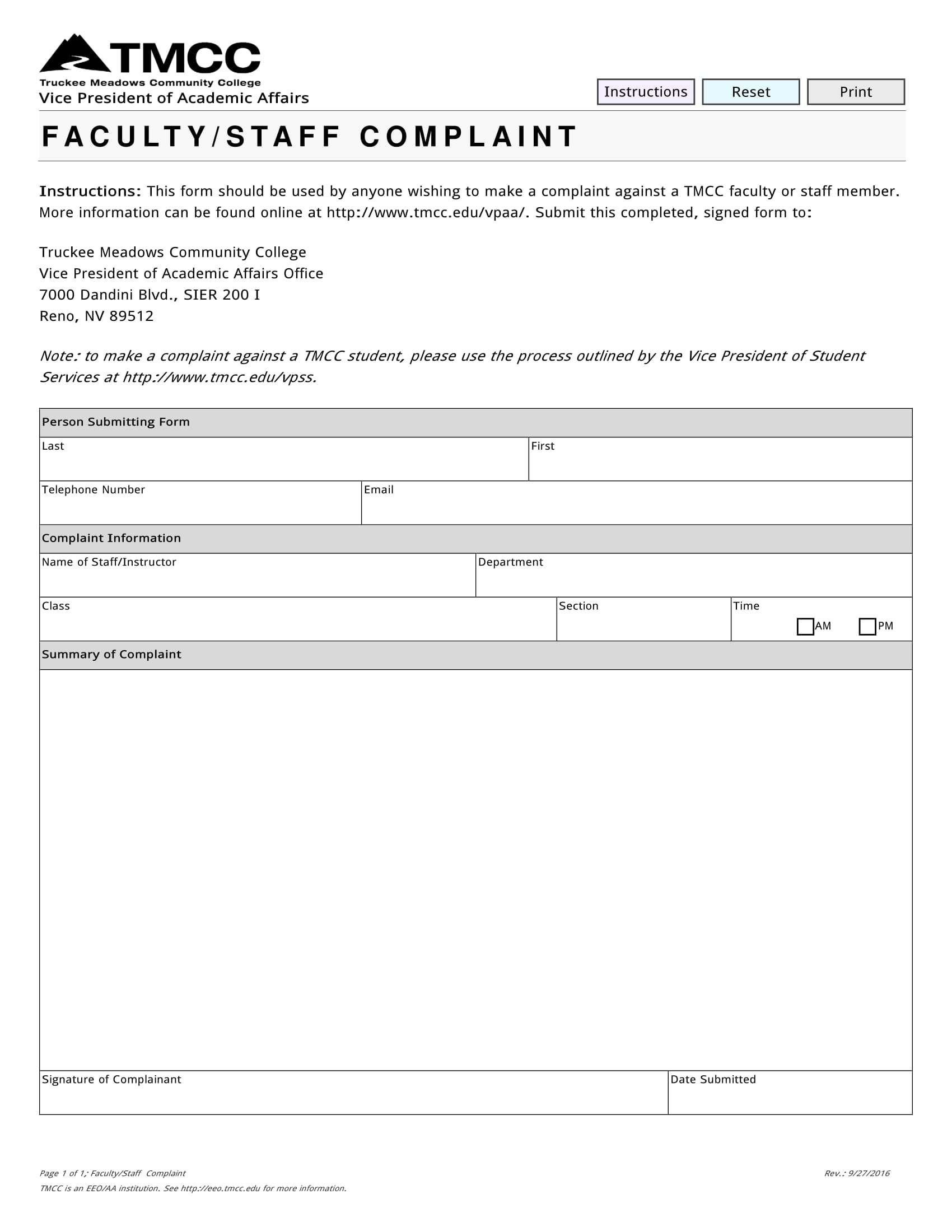 FREE 31+ Complaint Forms in PDF MS Word Excel