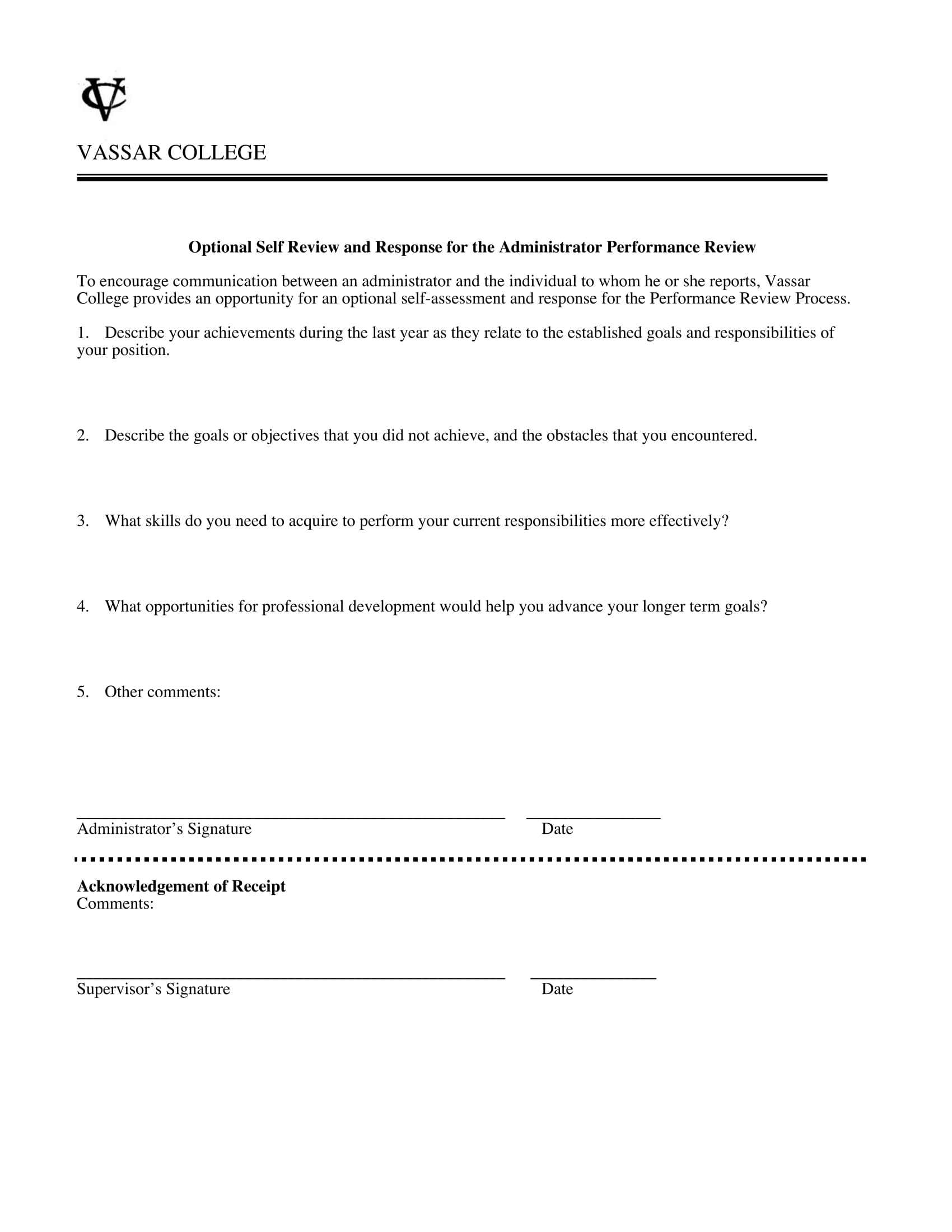 administrator self review in pdf 1