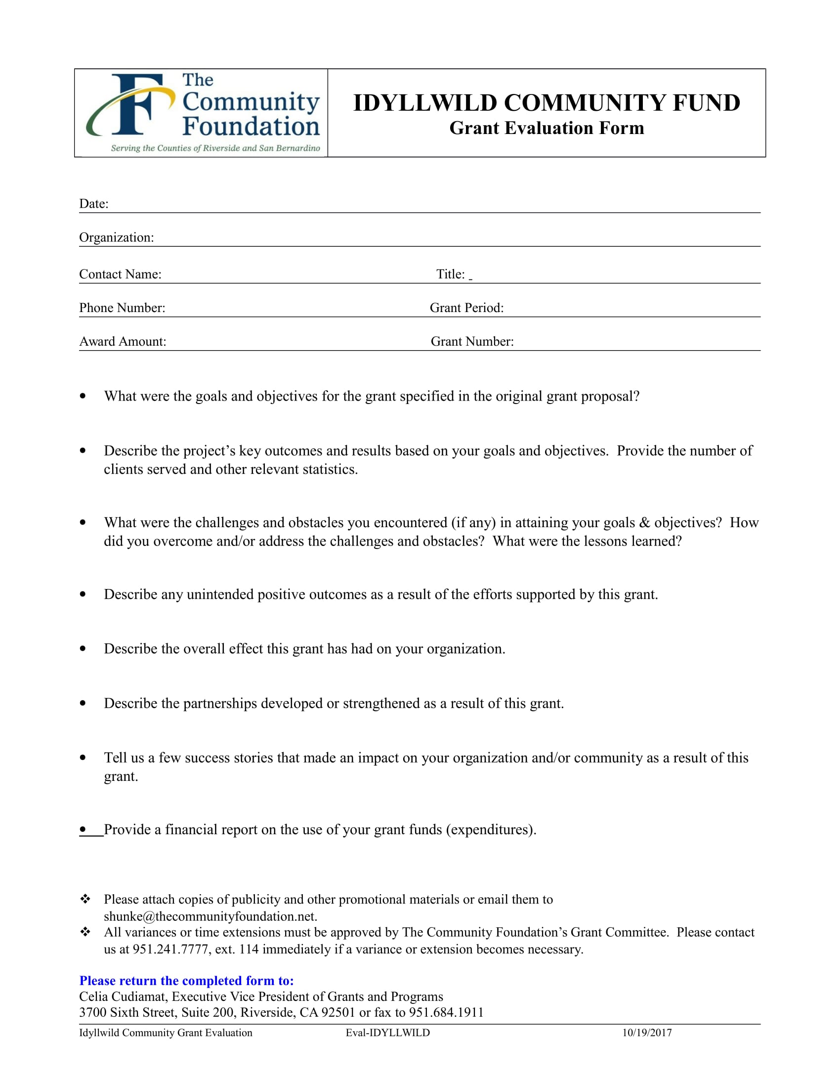 FREE 14 + Grant Review Forms in MS Word PDF