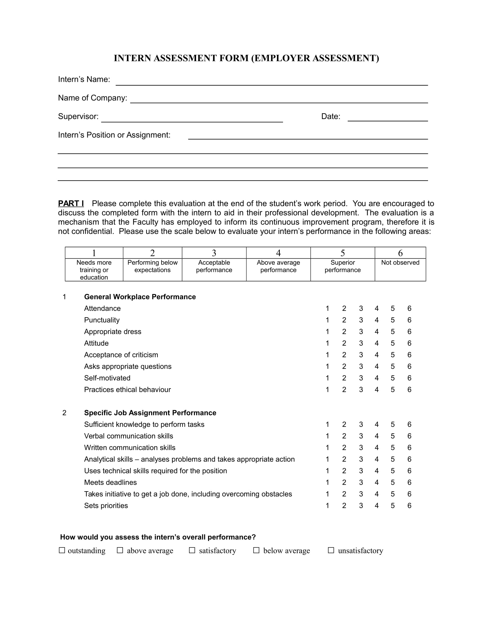free-13-internship-review-forms-in-pdf-ms-word