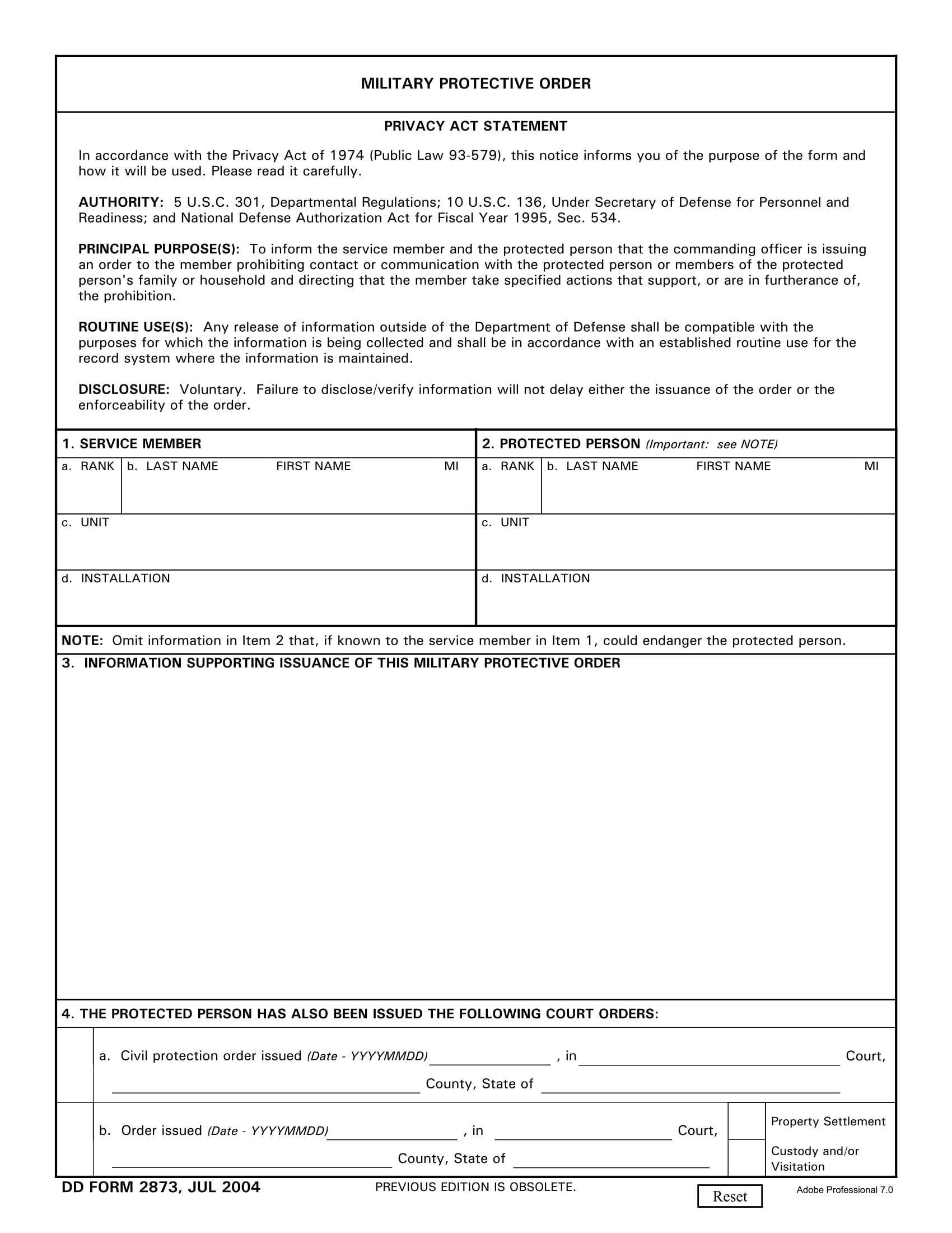 military counseling statement form 1