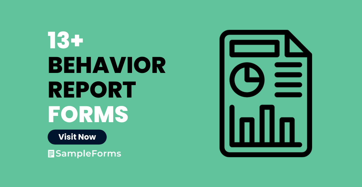 behavior report form
