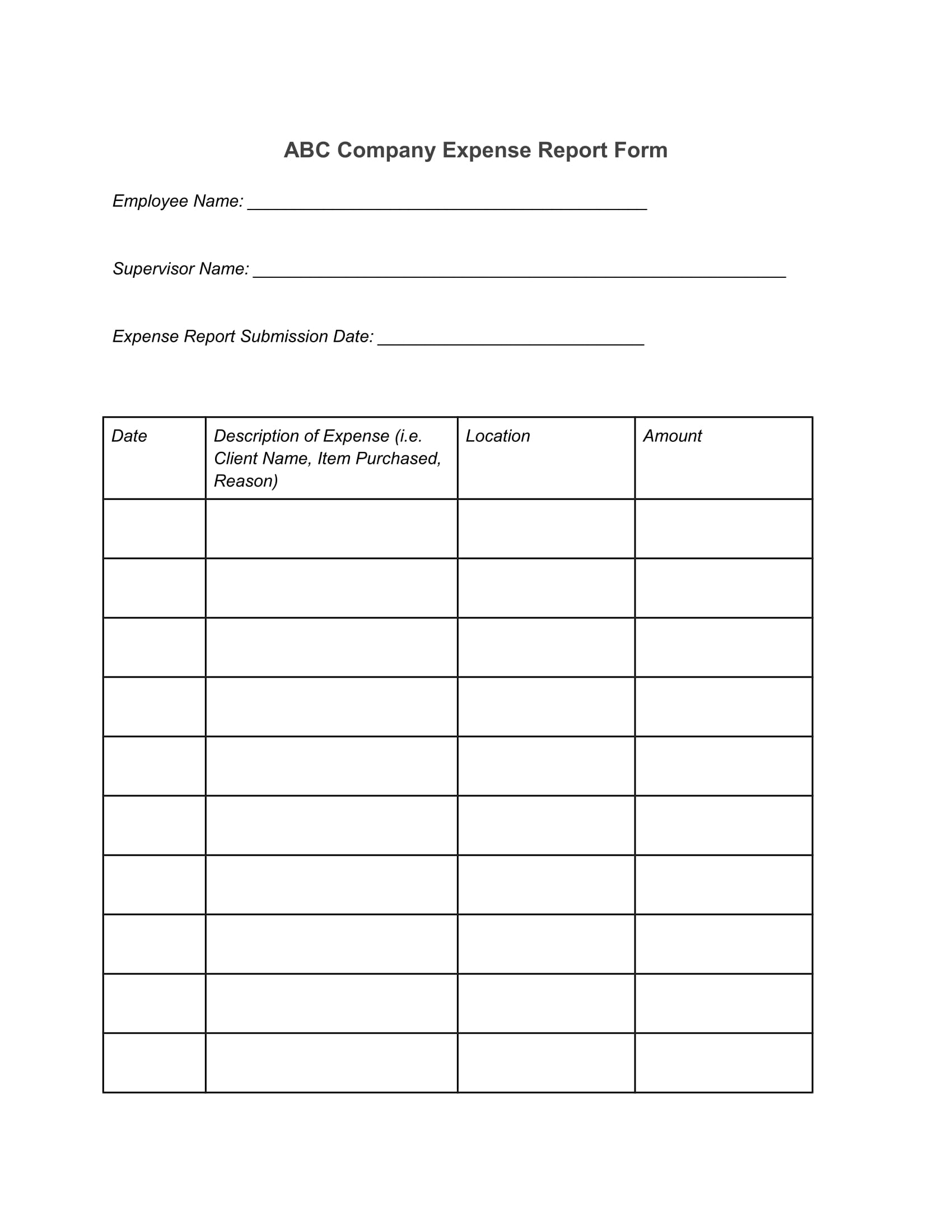 free-13-expense-report-forms-in-ms-word-pdf-excel