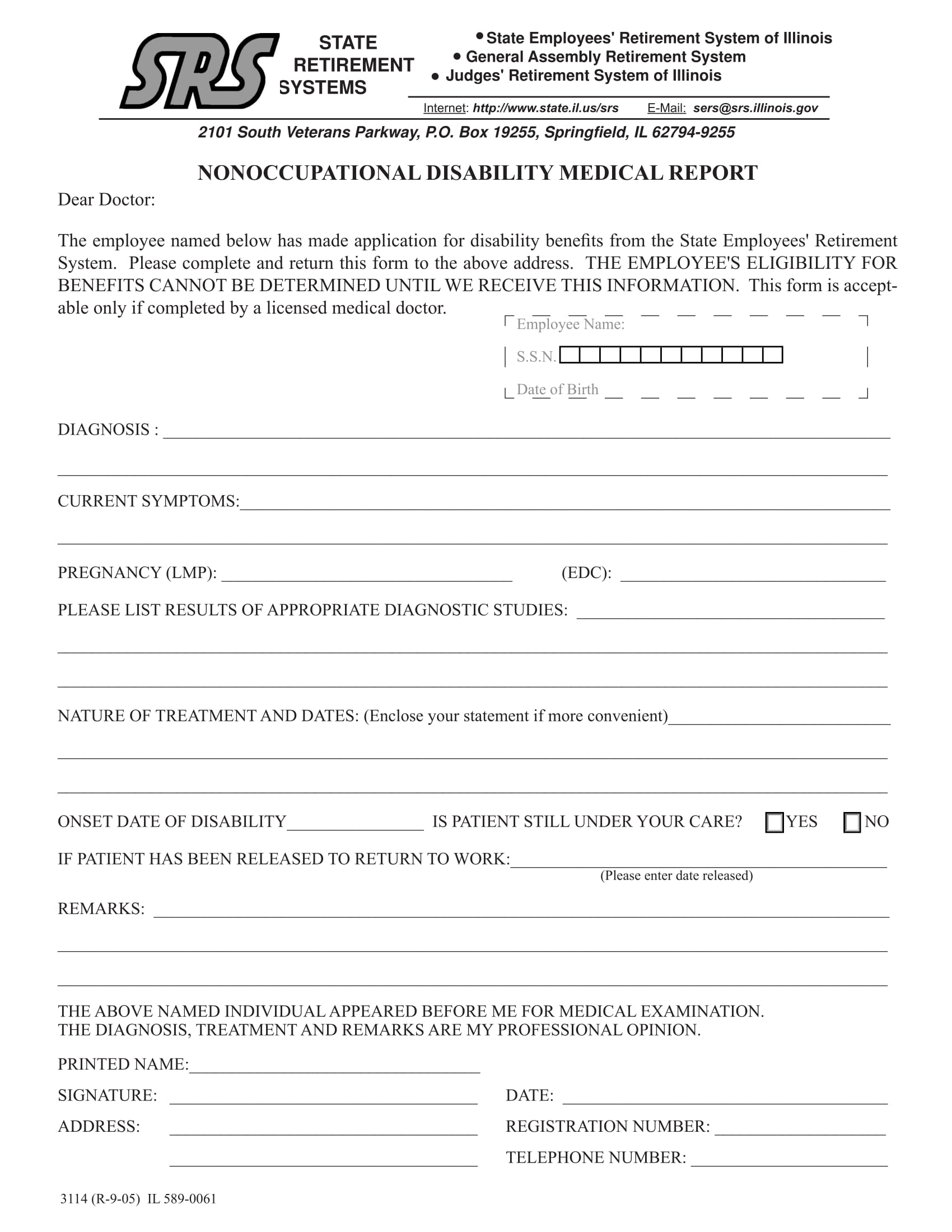 FREE 14+ Disability Report Forms in PDF