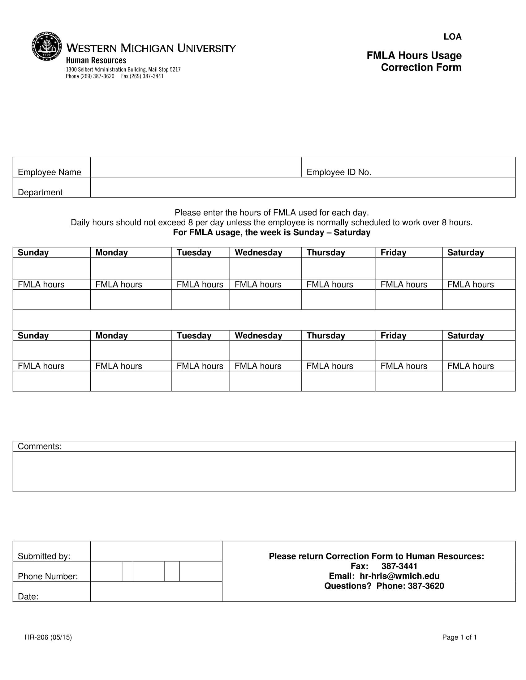 Free 14 Employee Correction Forms In Pdf 3015