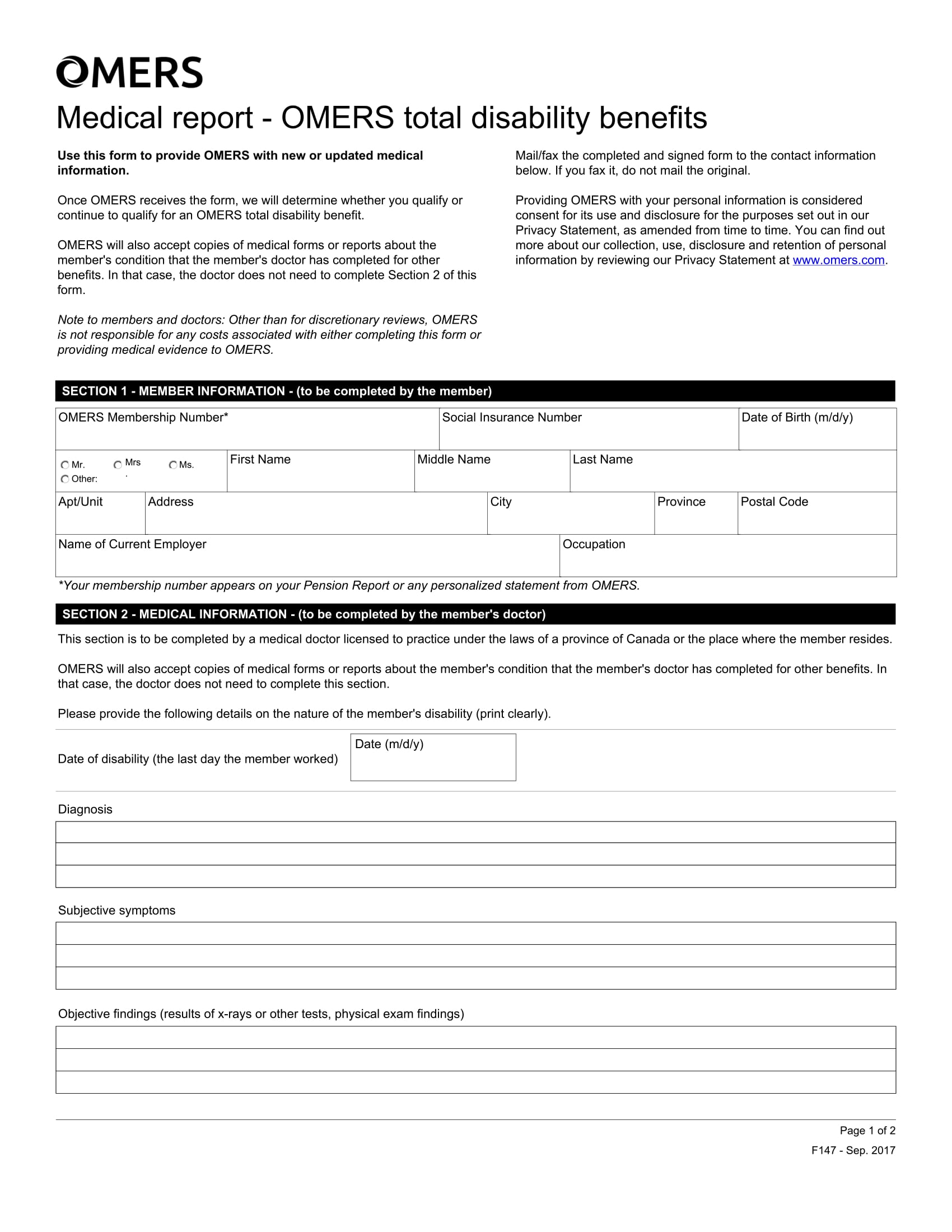 FREE 14+ Disability Report Forms in PDF