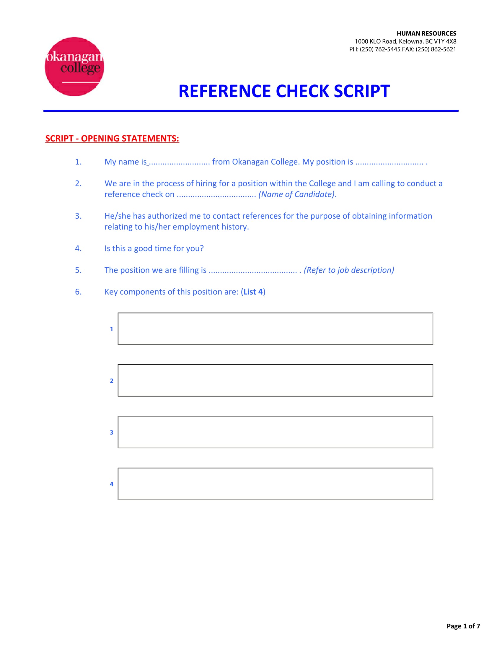FREE 14+ Reference Phone Script Forms in PSD | PDF