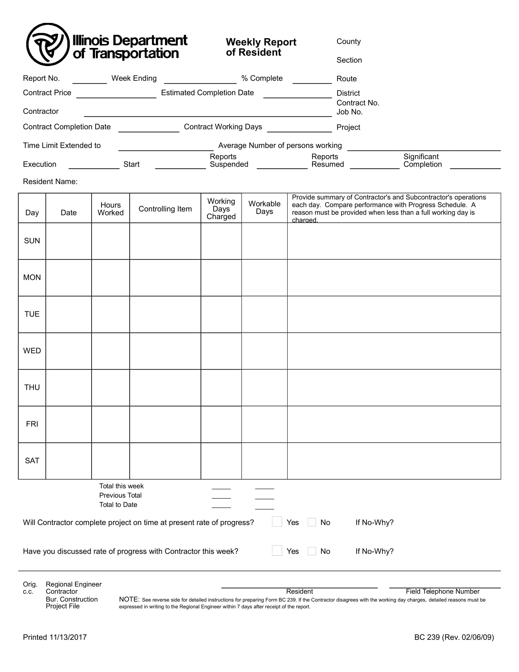 FREE 15+ Weekly Report Forms in PDF | MS Word | Excel