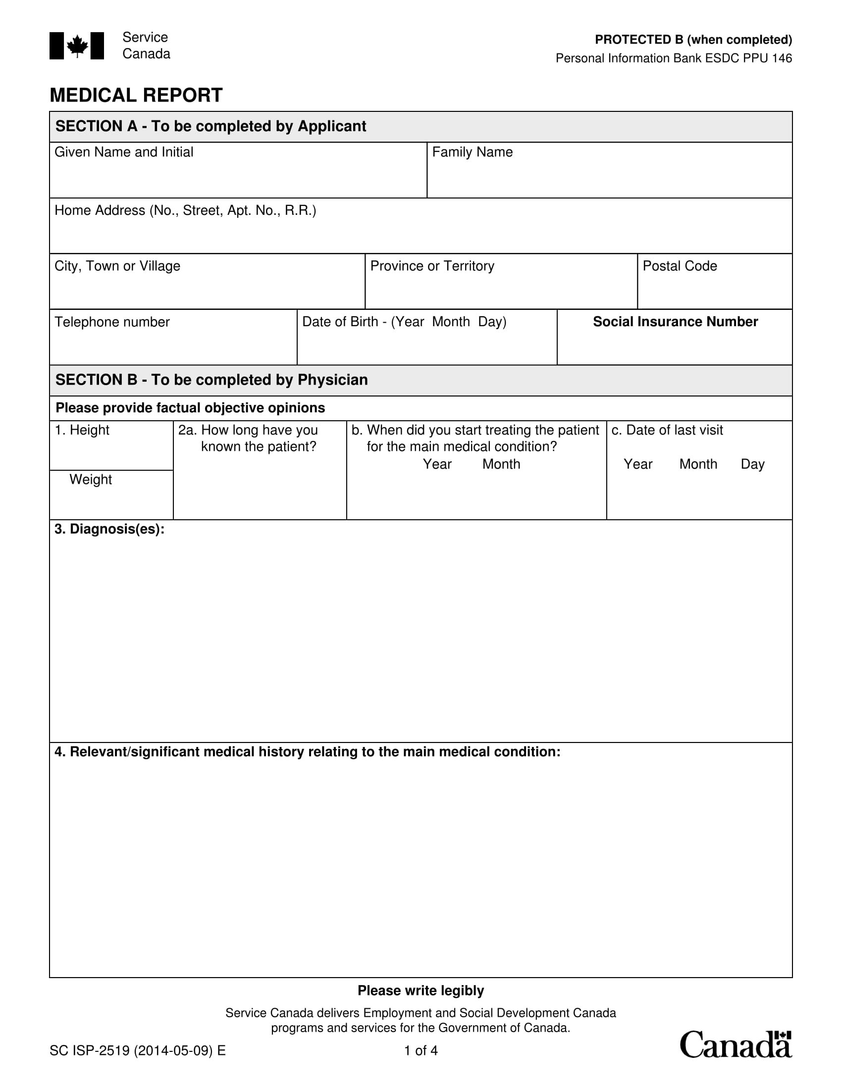 medical research report format