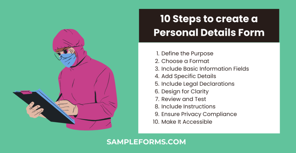 create personal details form 1024x530