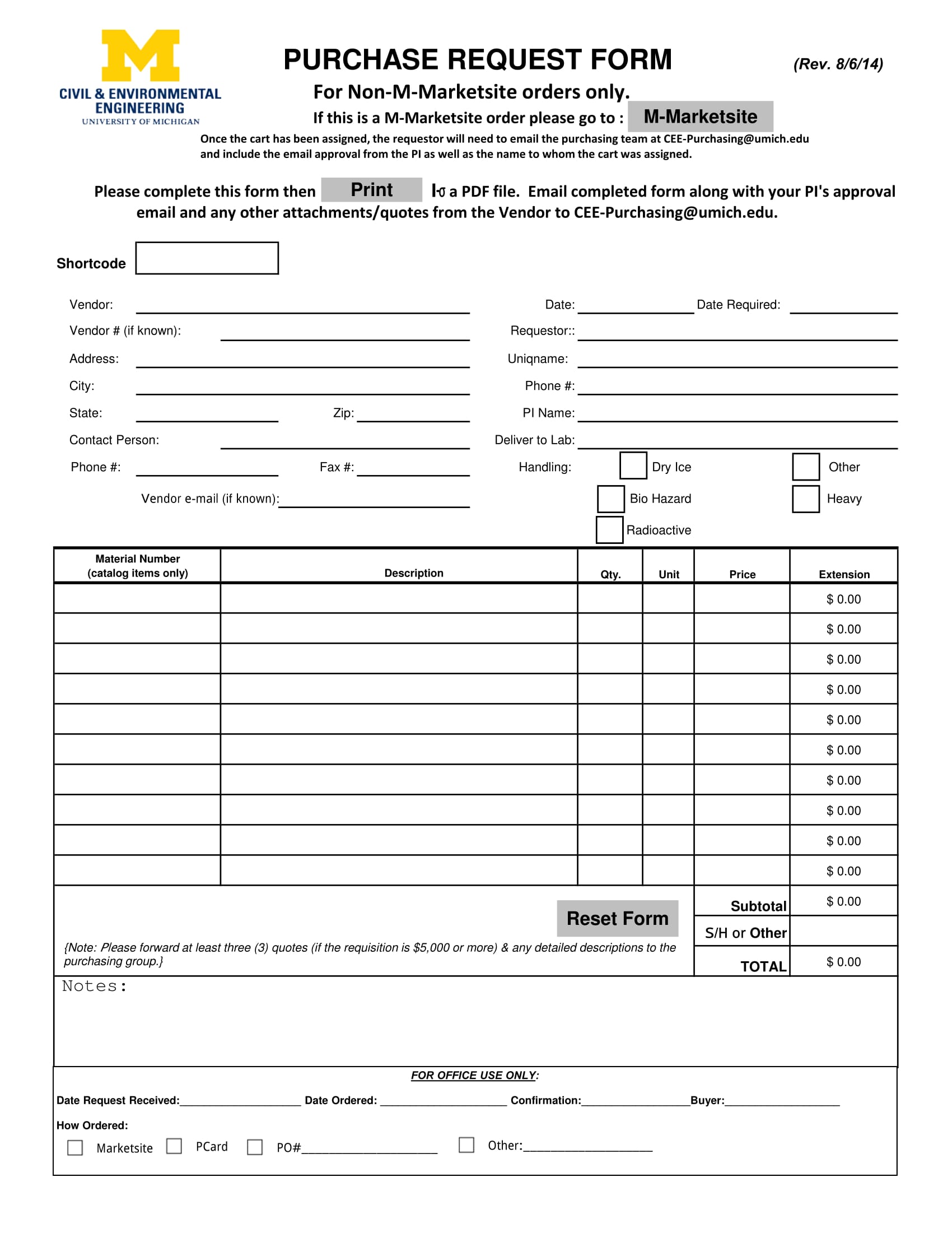 fillable purchase request form in pdf 1