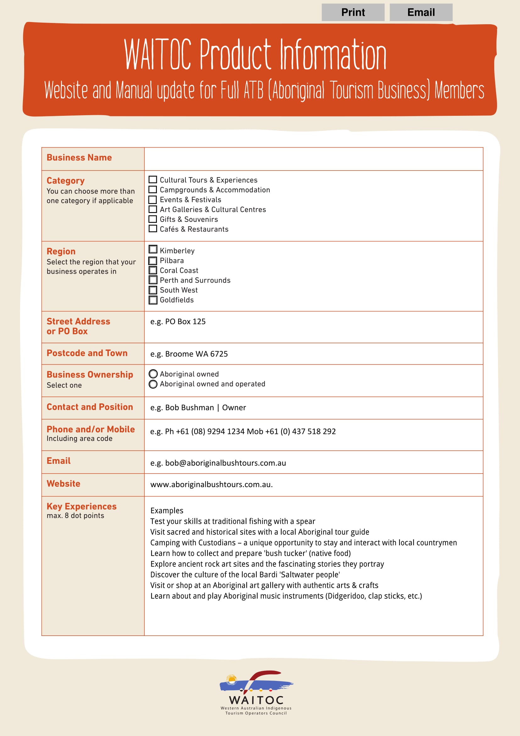 Pdf Info Template Geniemusli