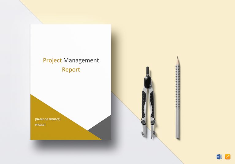 project management report template