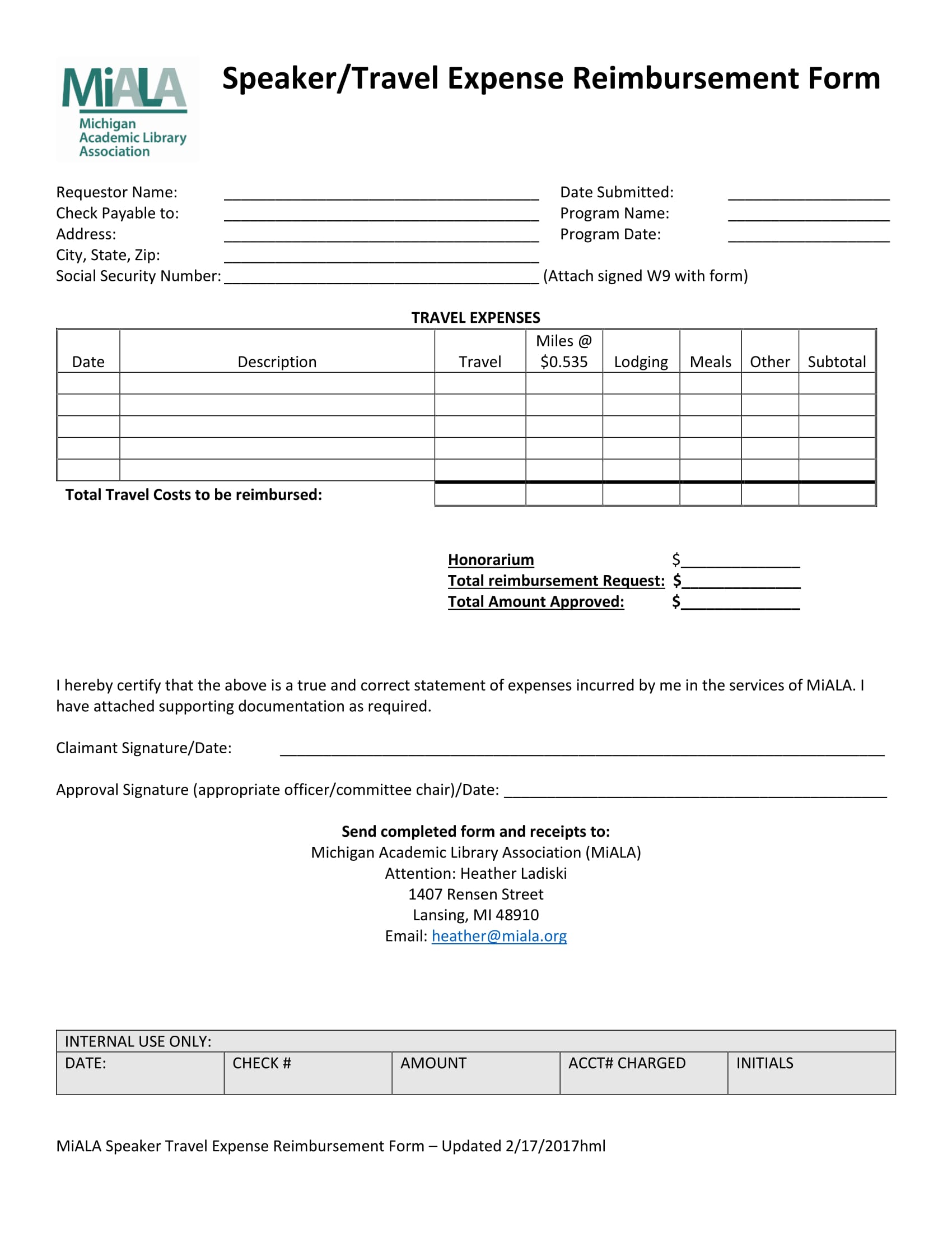 FREE 5+ Travel Expense Reimbursement Forms in PDF MS Word Excel