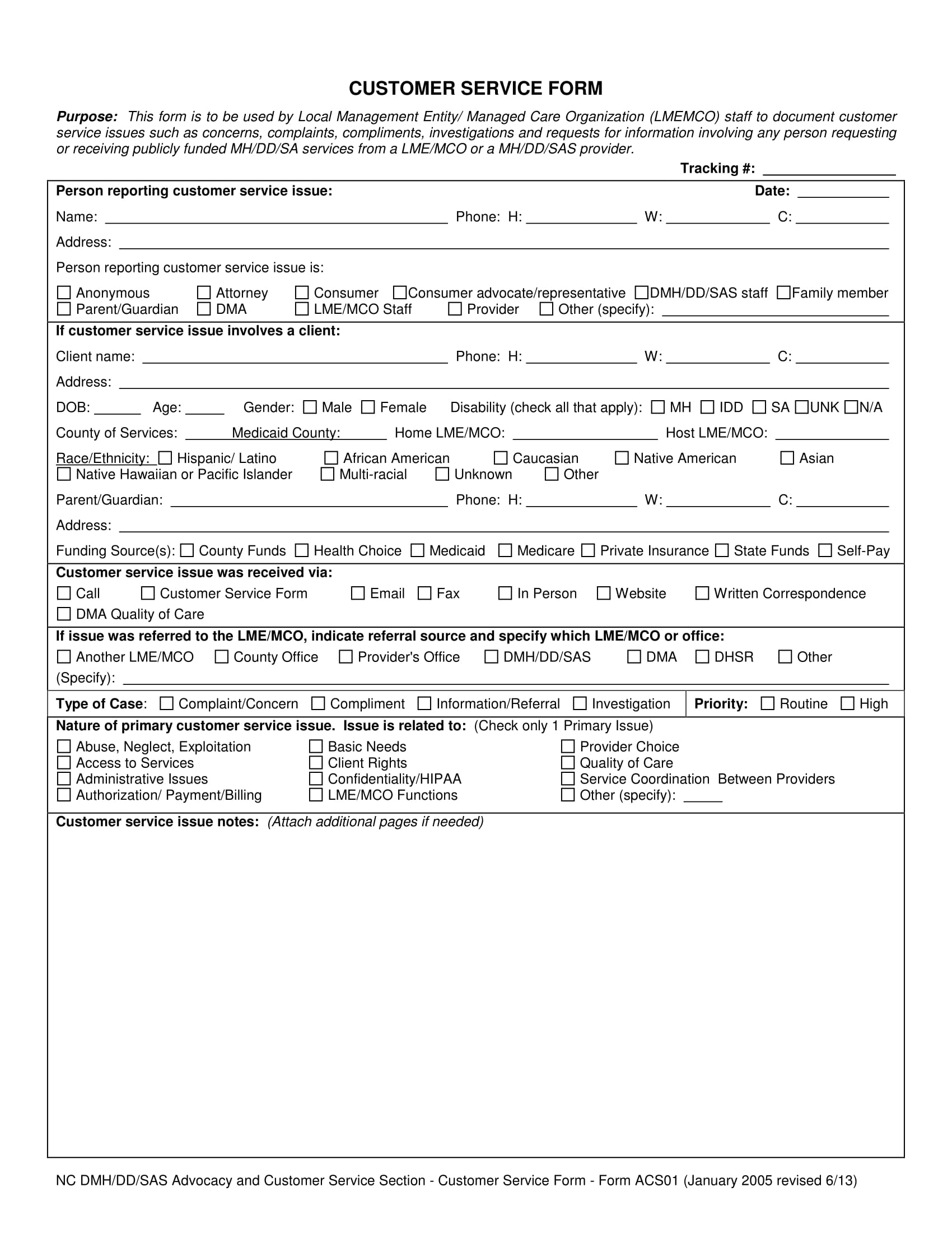 FREE 5 Customer Service Request Forms In PDF MS Word Excel