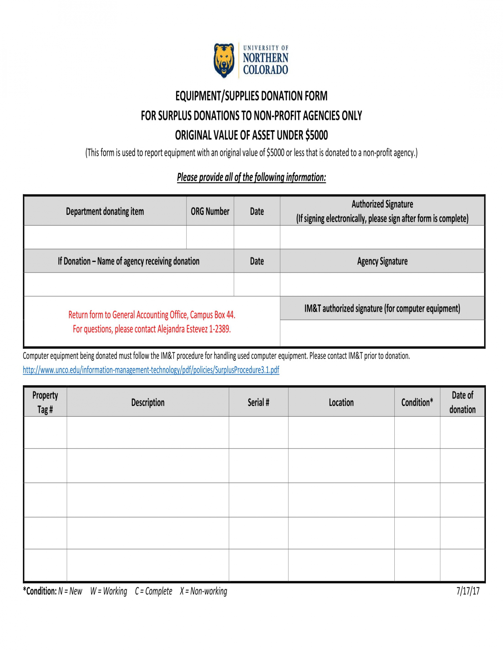 Free 4 Nonprofit Donation Forms In Pdf Ms Word