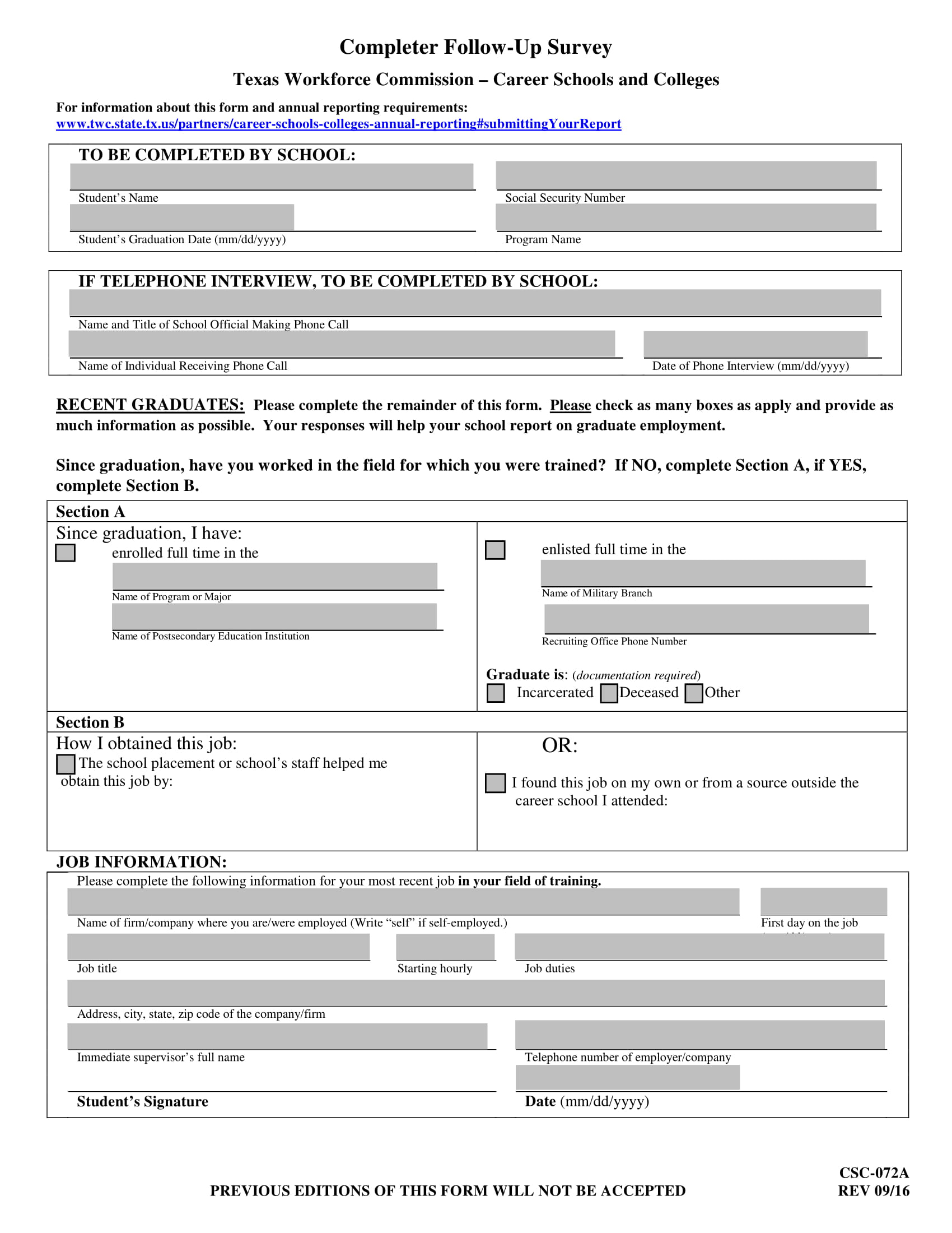 completer follow up survey form 1