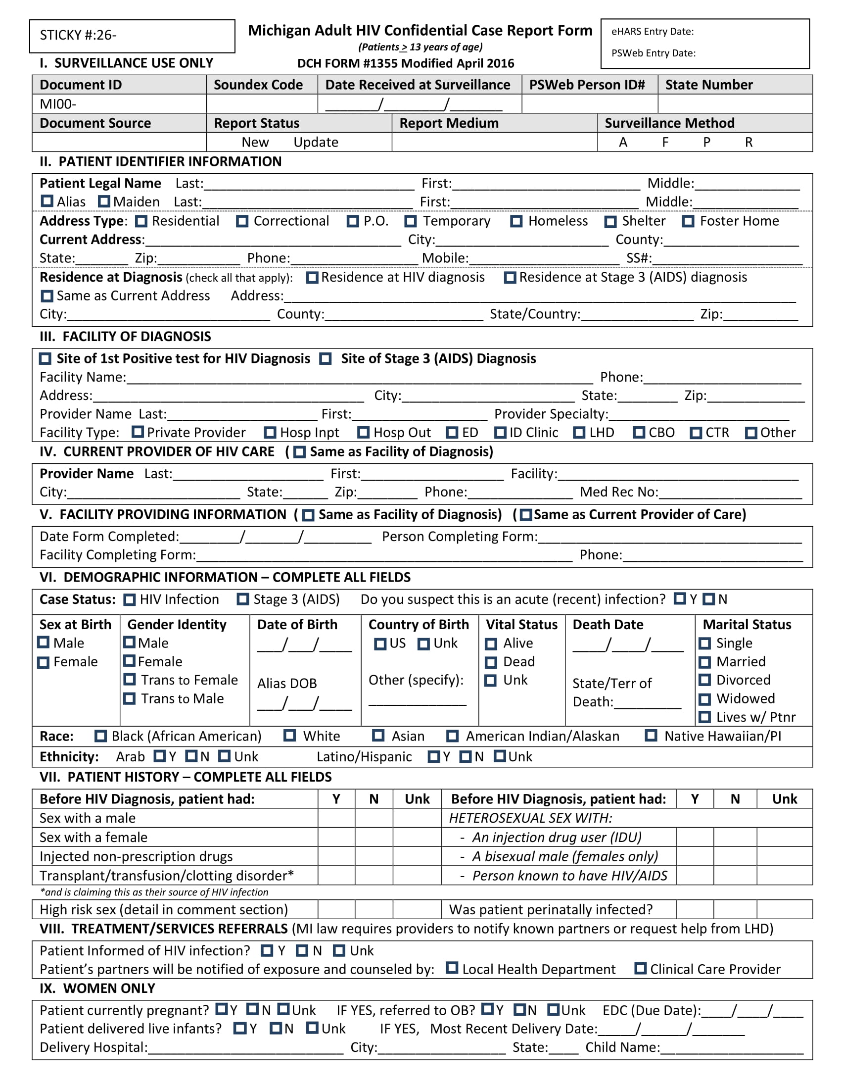 FREE 15+ Case Report Forms in PDF | MS Word