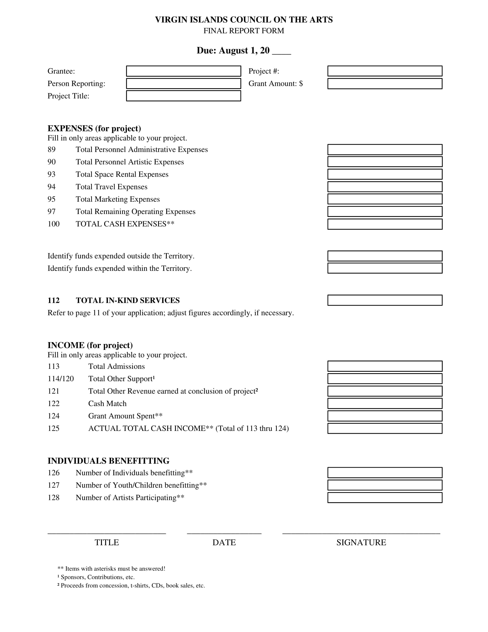 final report form for project grants in pdf 1