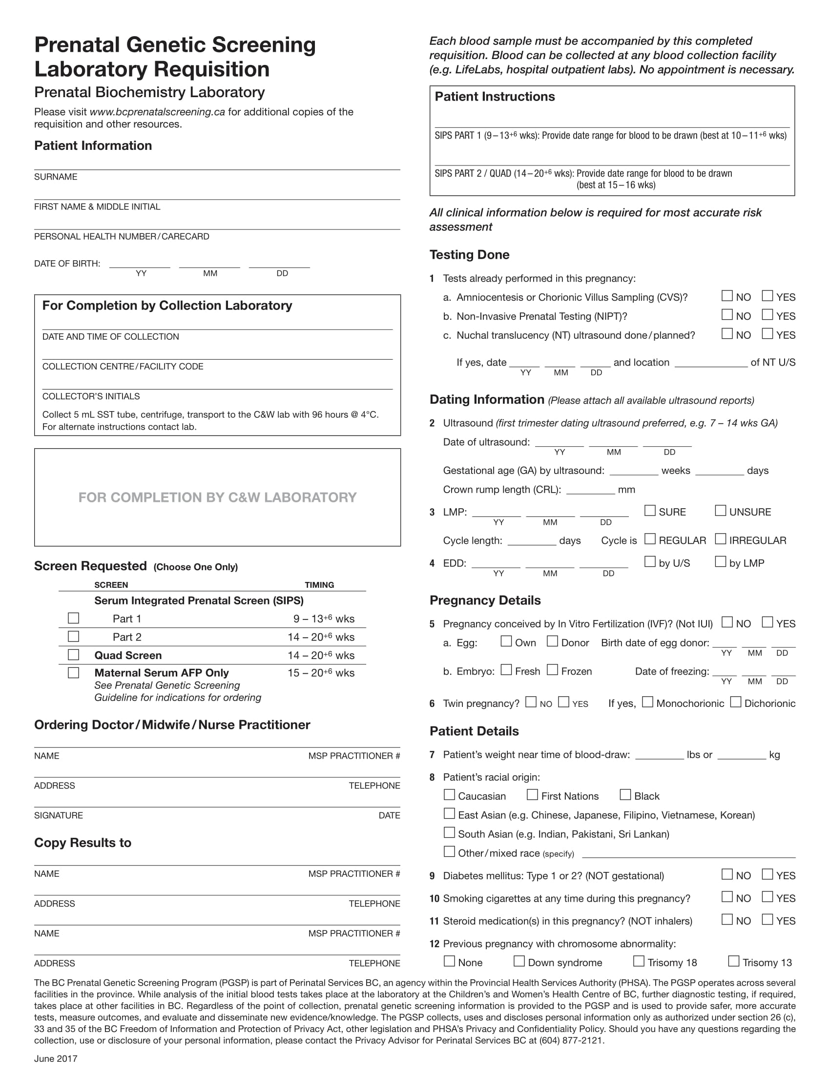 interactive laboratory requisition form 1