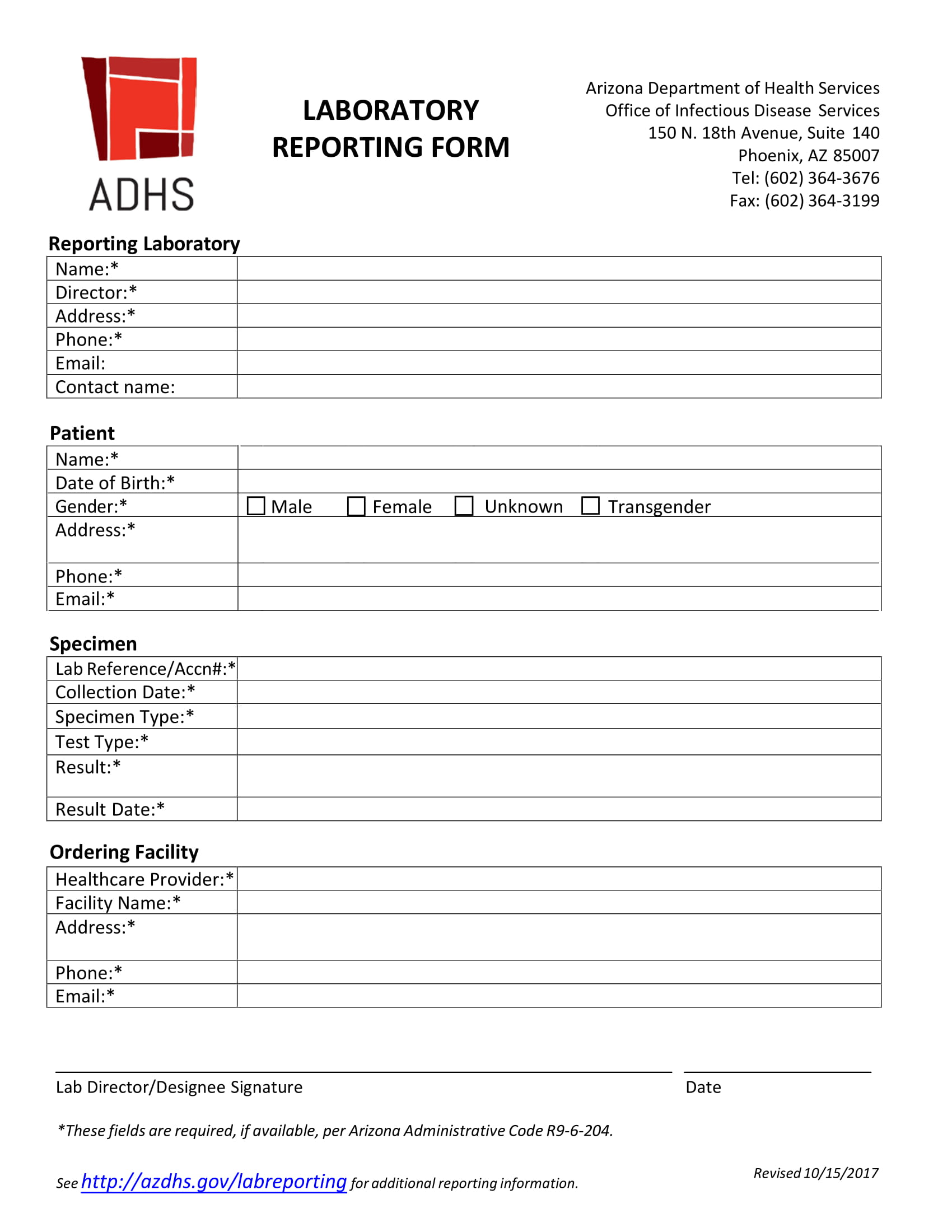 Medical Lab Report Format In Word