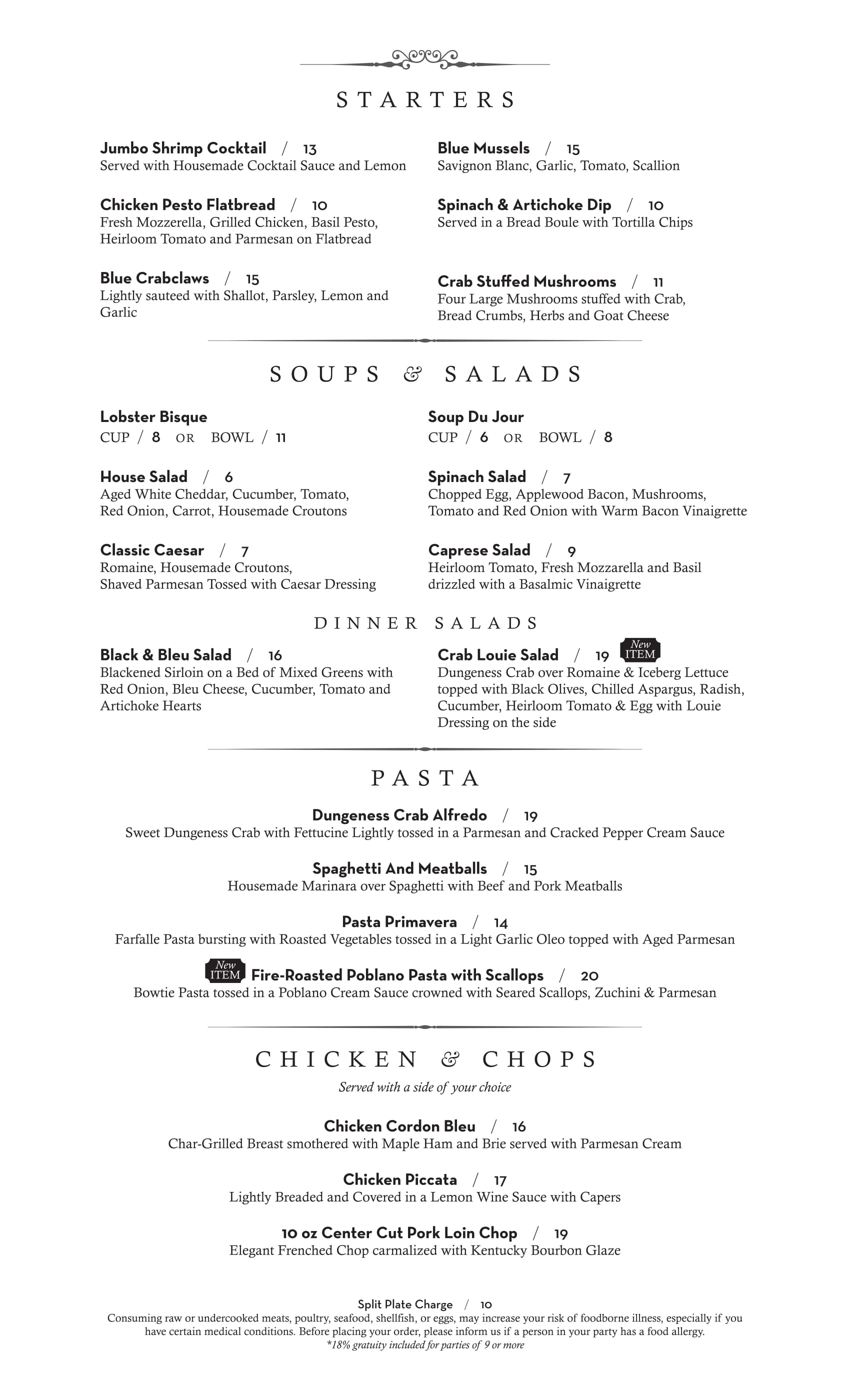 FREE 7+ Restaurant Menu Forms in MS Word | PDF