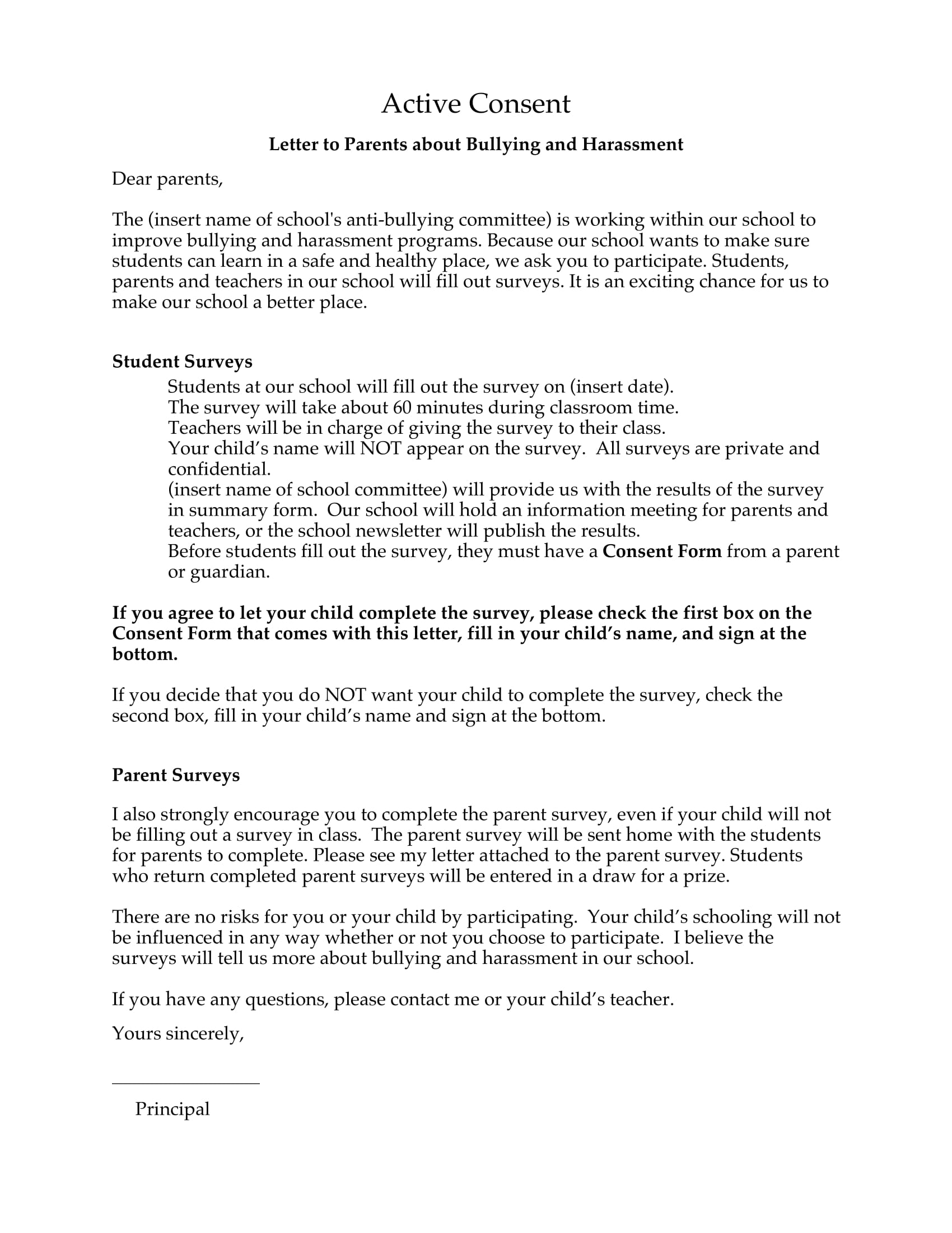 FREE 14+ Legal Consent Forms in MS Word PDF