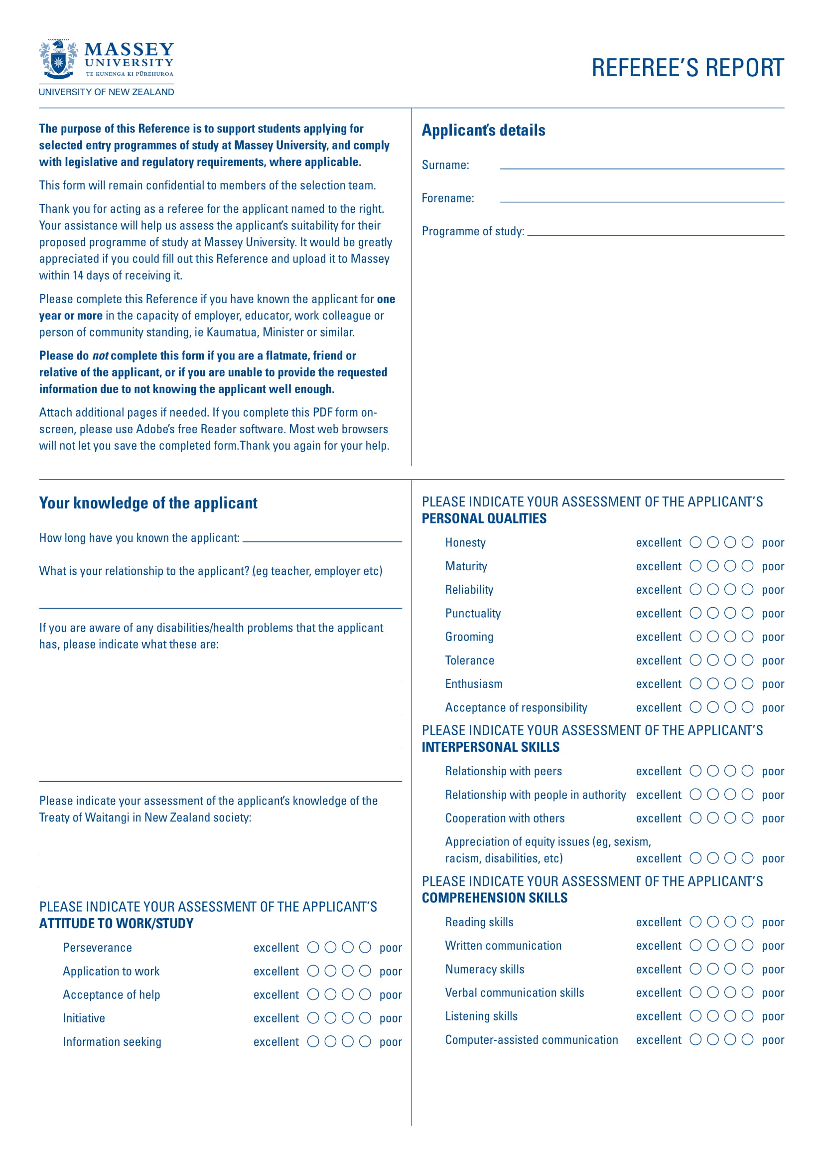 FREE 15+ Referee Report Forms in PDF | MS Word | Excel