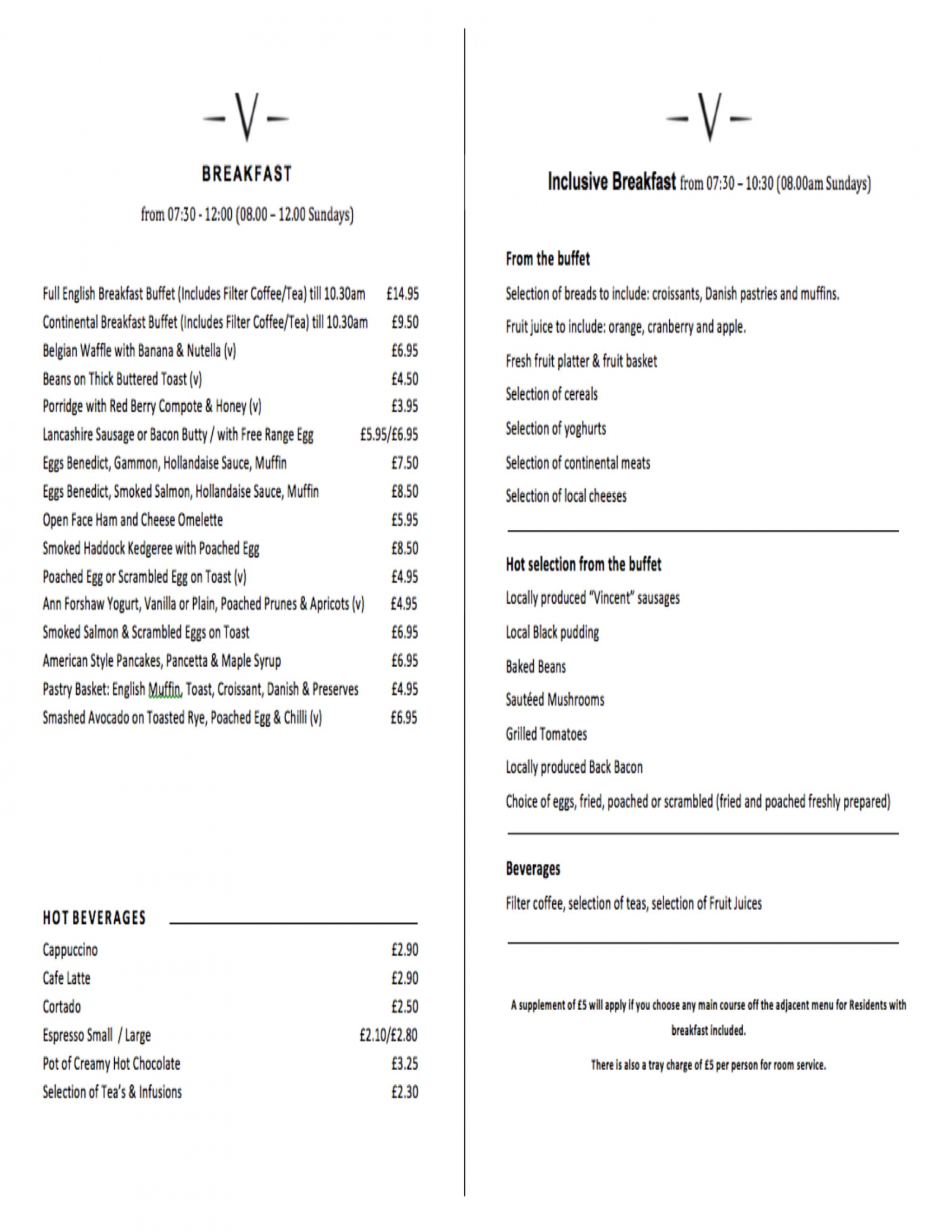 FREE 7 Restaurant Menu Forms In MS Word PDF