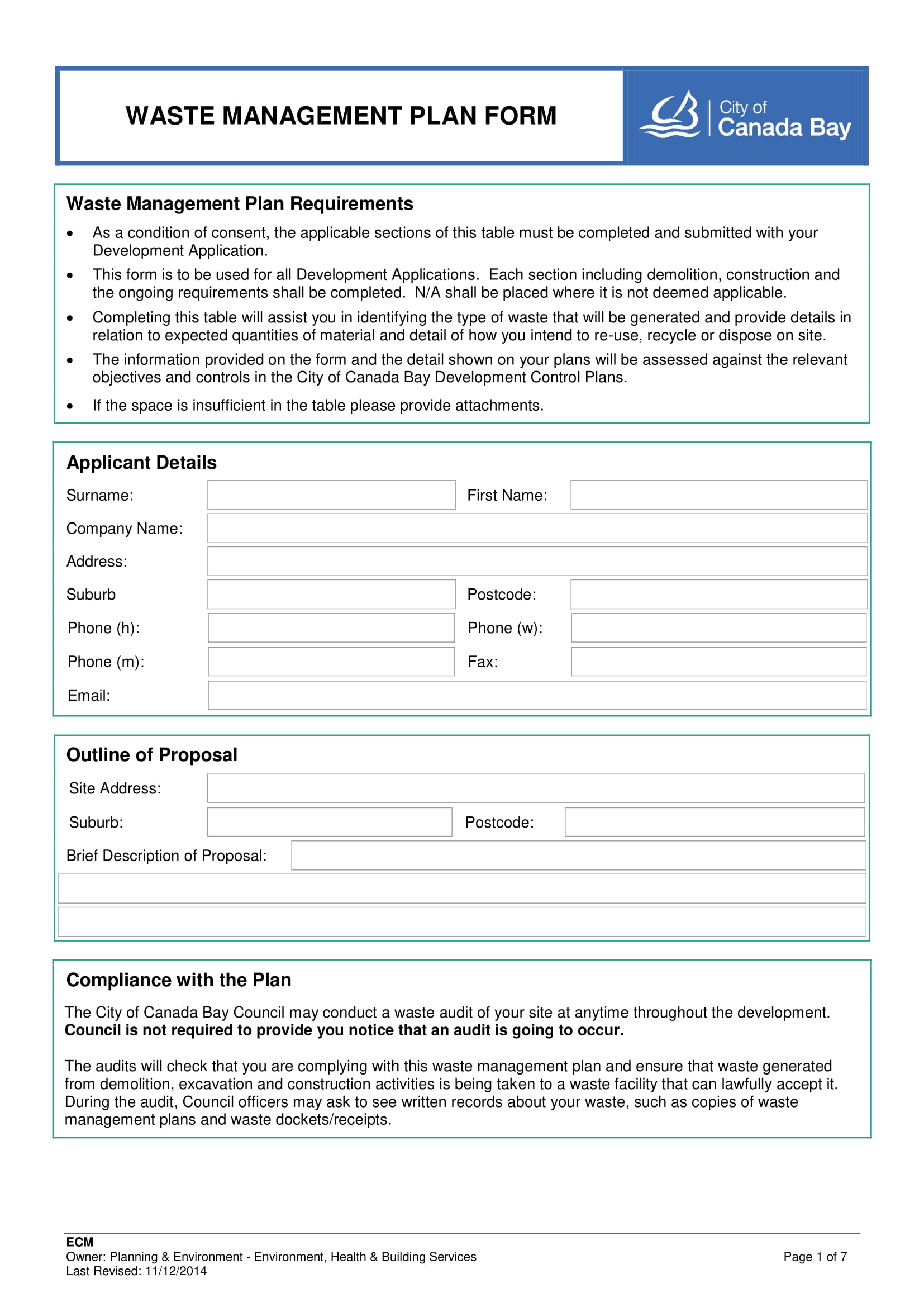 FREE 21+ Restaurant Waste/Wastage Forms in PDF  MS Word  Excel Throughout Waste Management Report Template