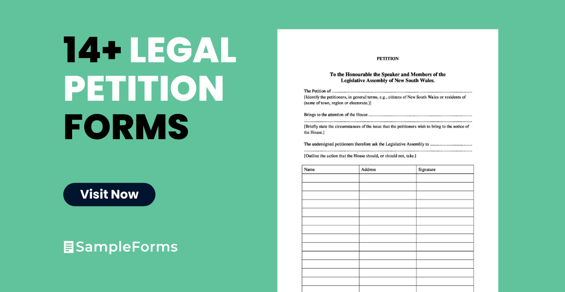 legal petition form