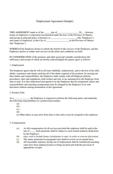 legal service agreement form