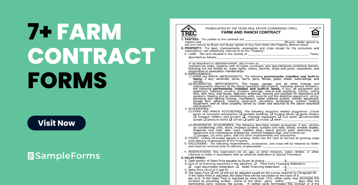 farm contract form