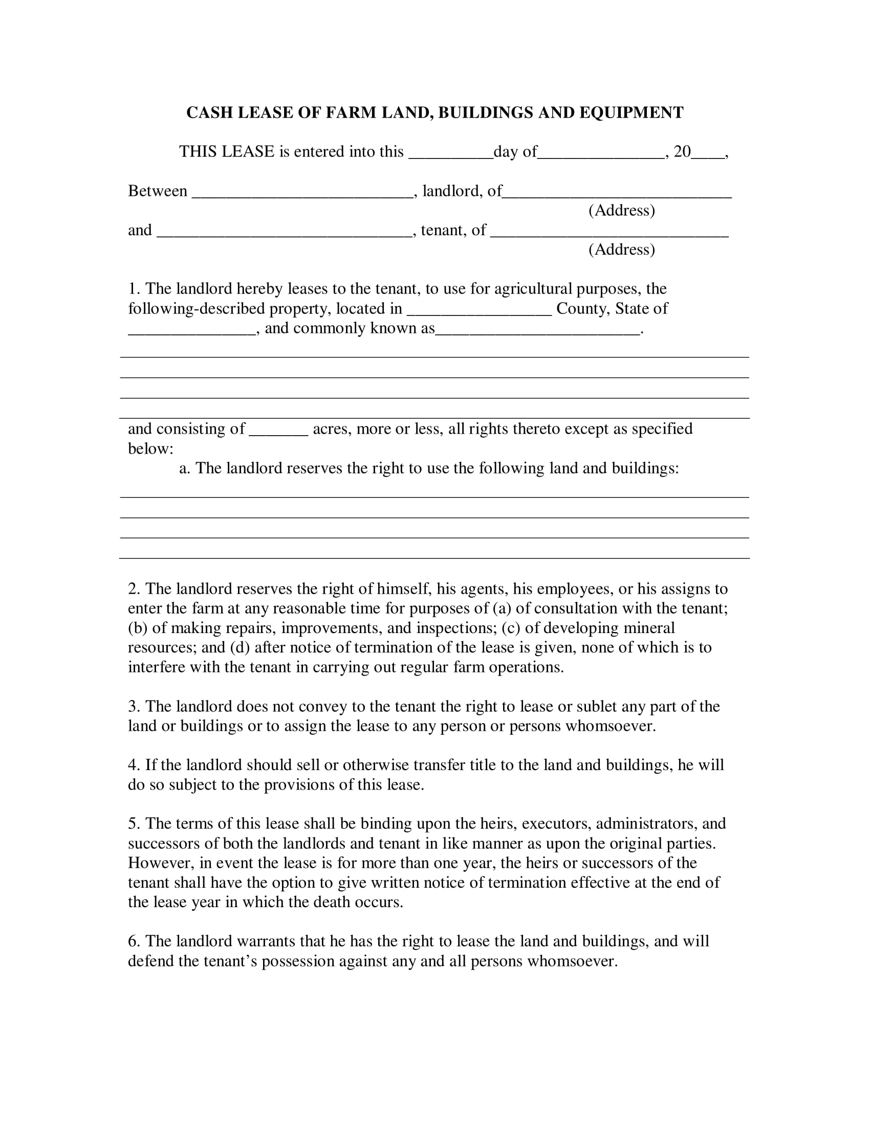 FREE 22+ Farm Contract Forms in PDF  MS Word  Excel Regarding share farming agreement template