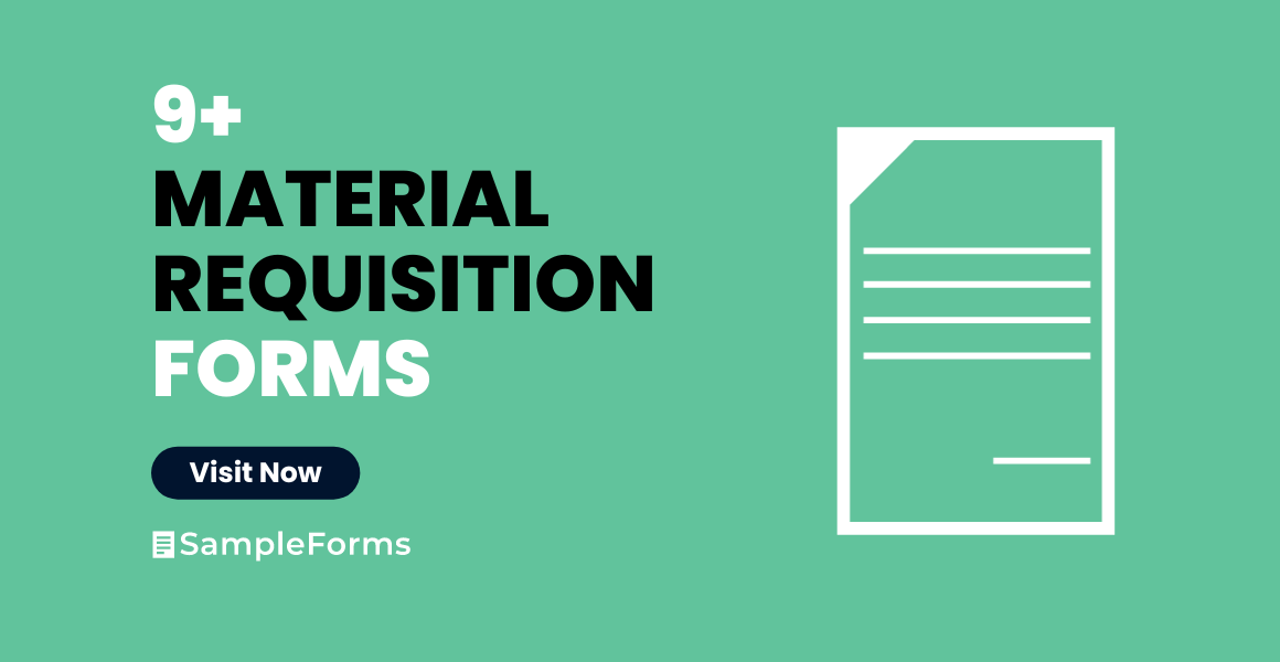 material requisition forms