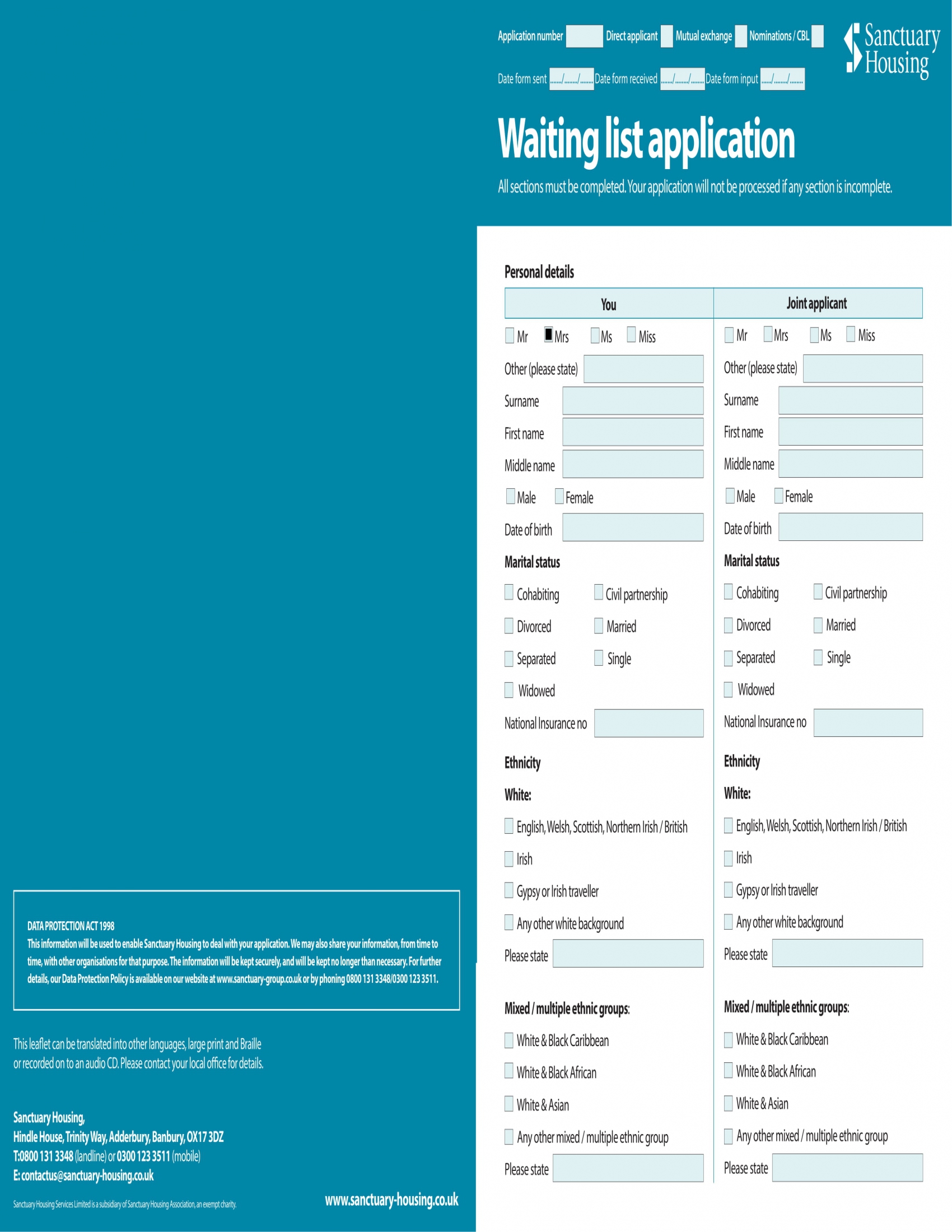 FREE 25+ Waiting List Forms in PDF MS Word Excel