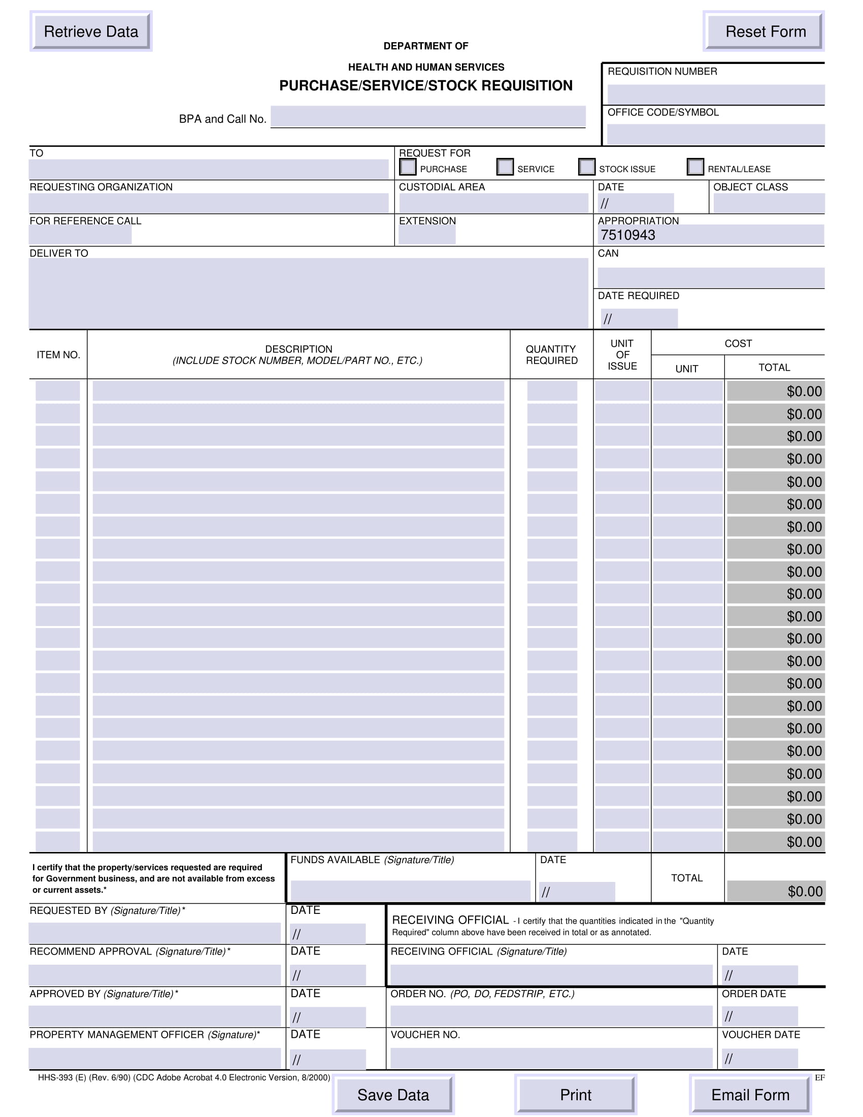 FREE 7+ Stock Requisition Forms in PDF MS Word