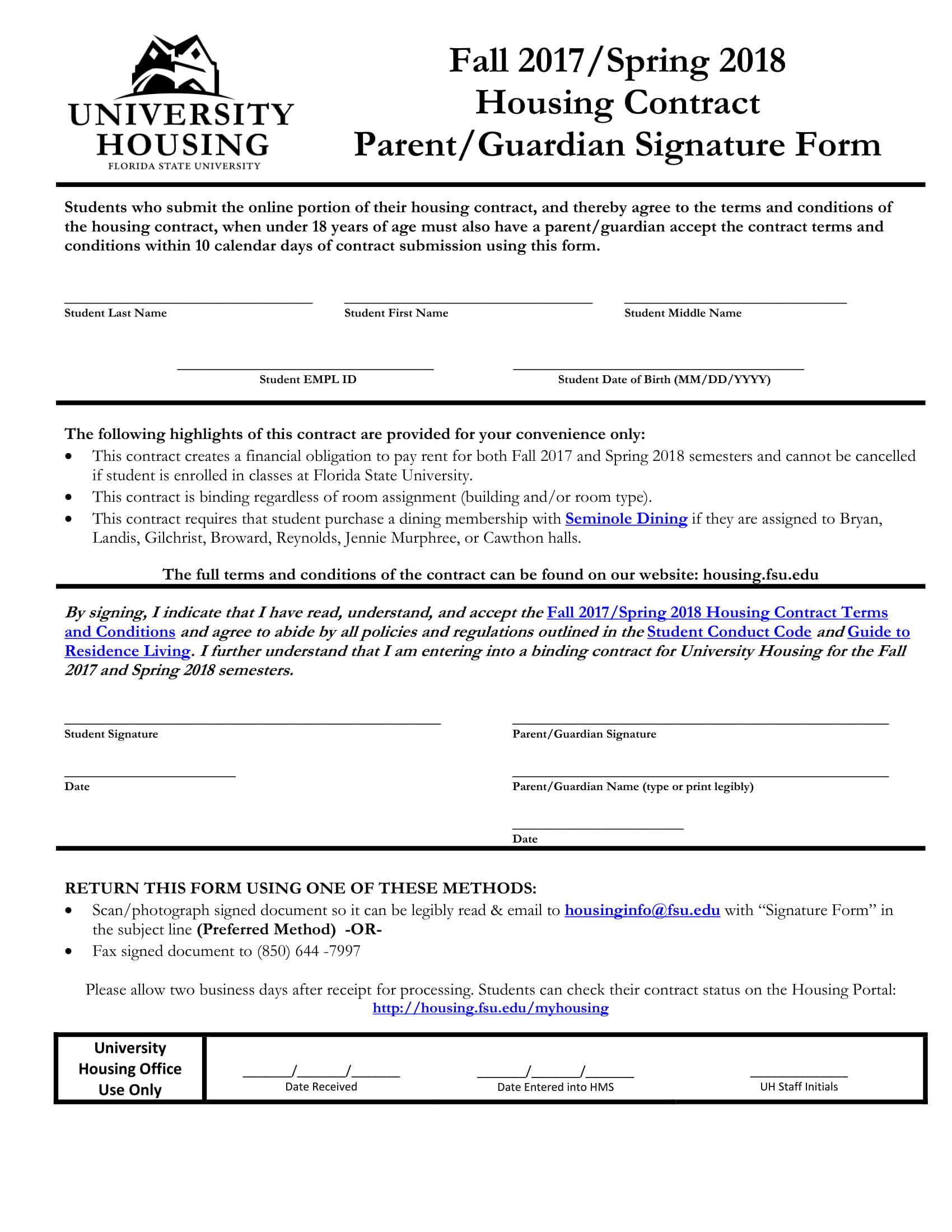 housing contract guardian signature form 1