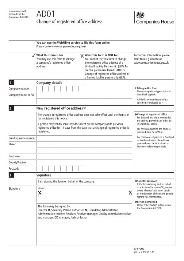 FREE 11+ Change of Address Forms in PDF | MS Word | Excel