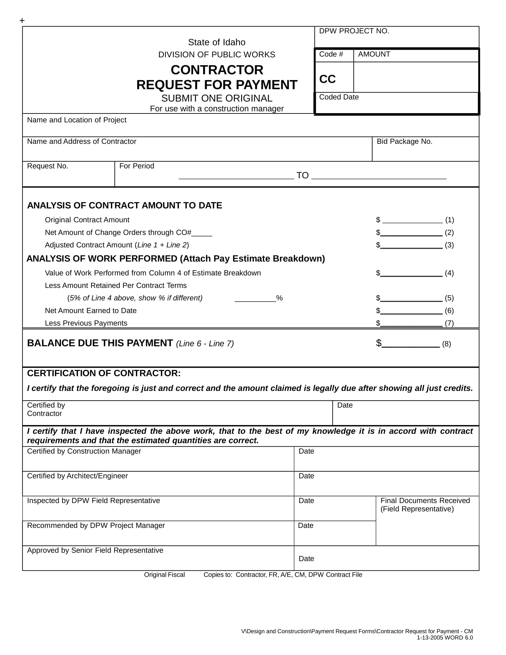 FREE 6+ Payment Request Forms in PDF MS Word Excel