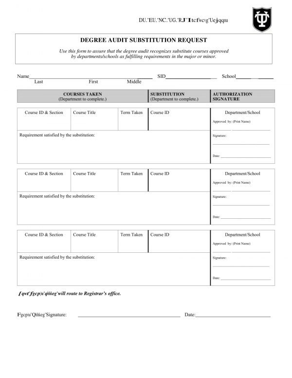 Free 11 Substitution Forms In Pdf Ms Word 5025