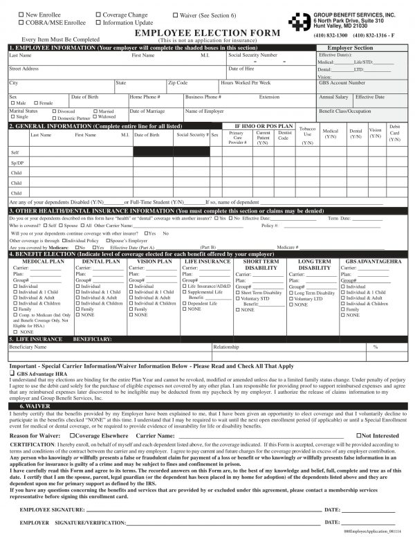 employee election form sample 1 e1526432246491