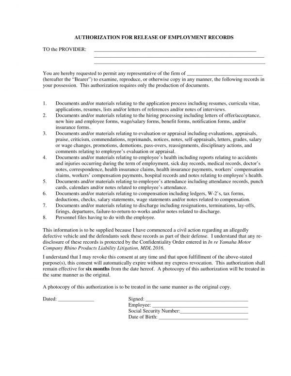 employment records authorization release form 1 e1526537621869