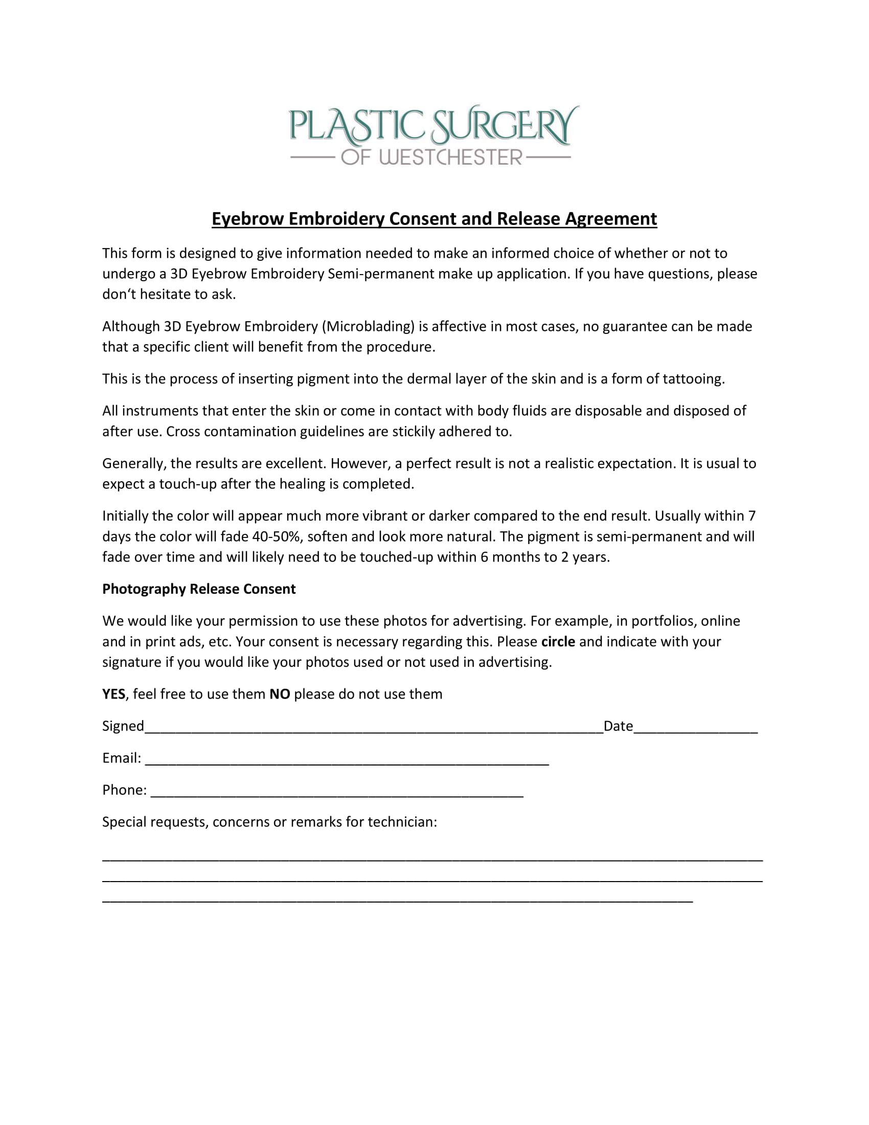 FREE 6 Tattoo Consent Forms In PDF